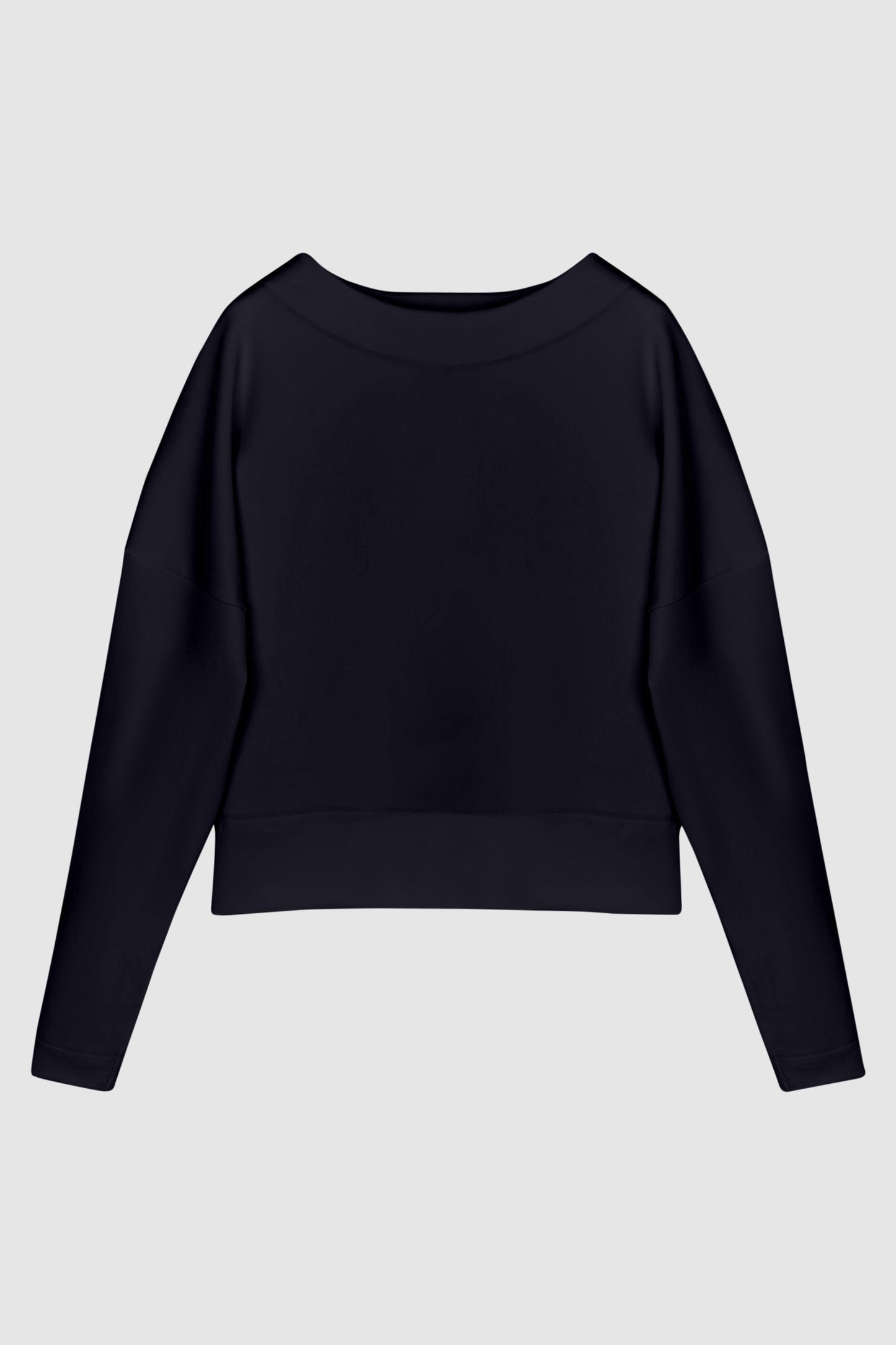 Fleece Basic Crop Wom