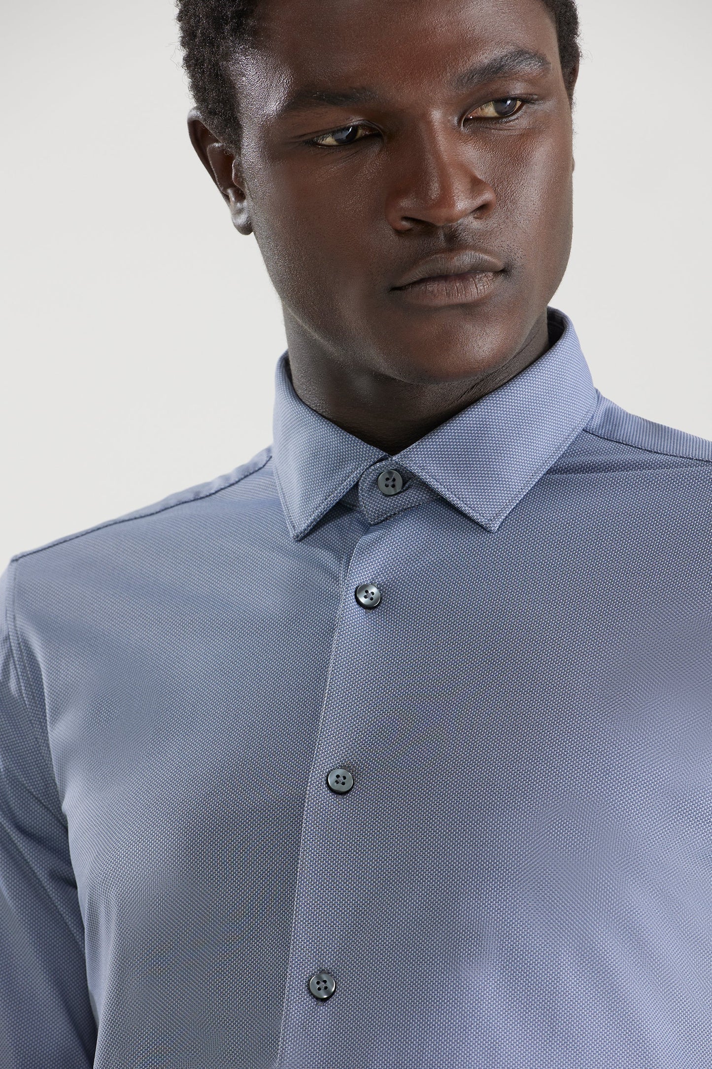 Shirt Oxford Jacquard Open