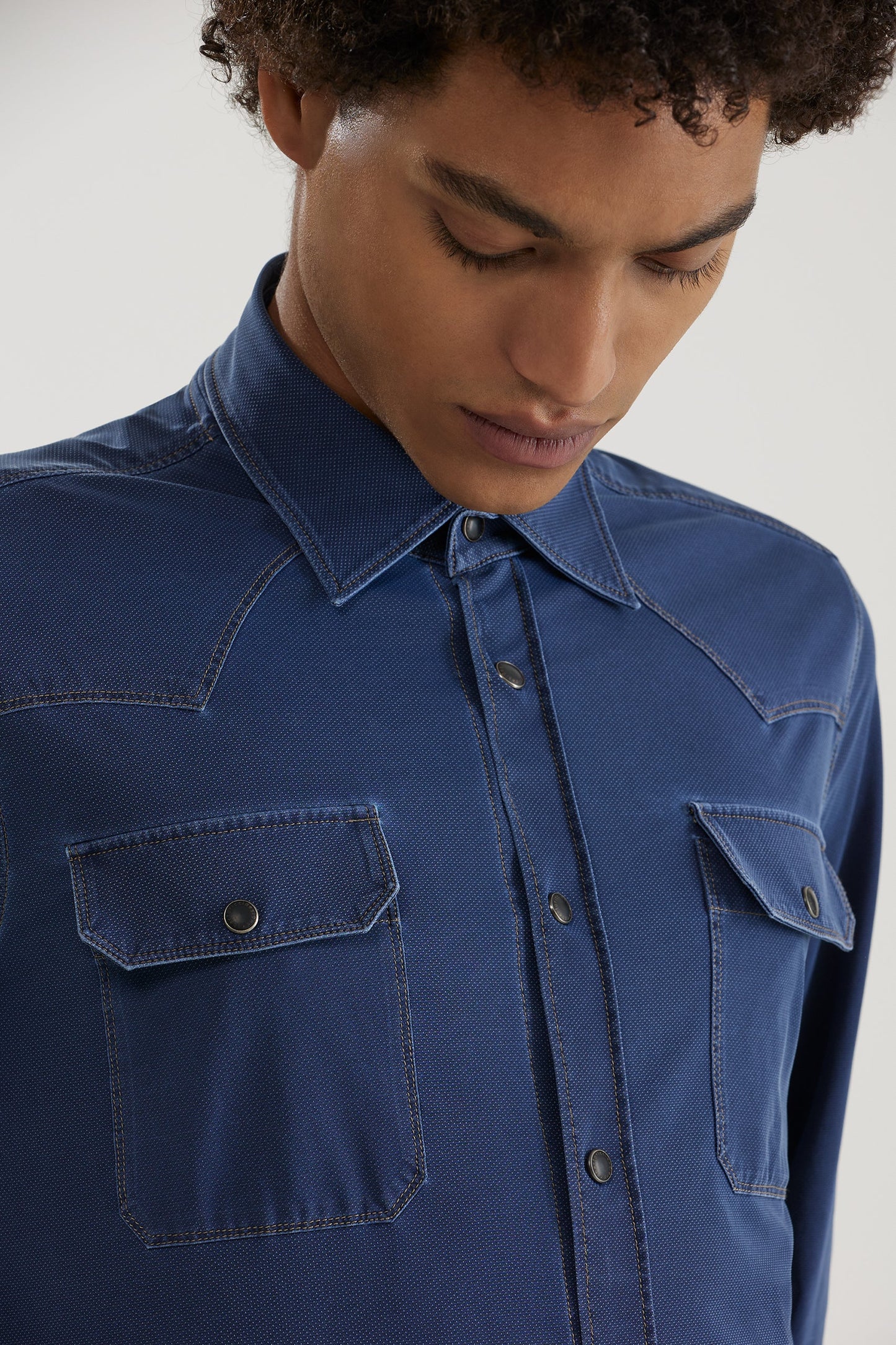 Shirt Techno Indaco