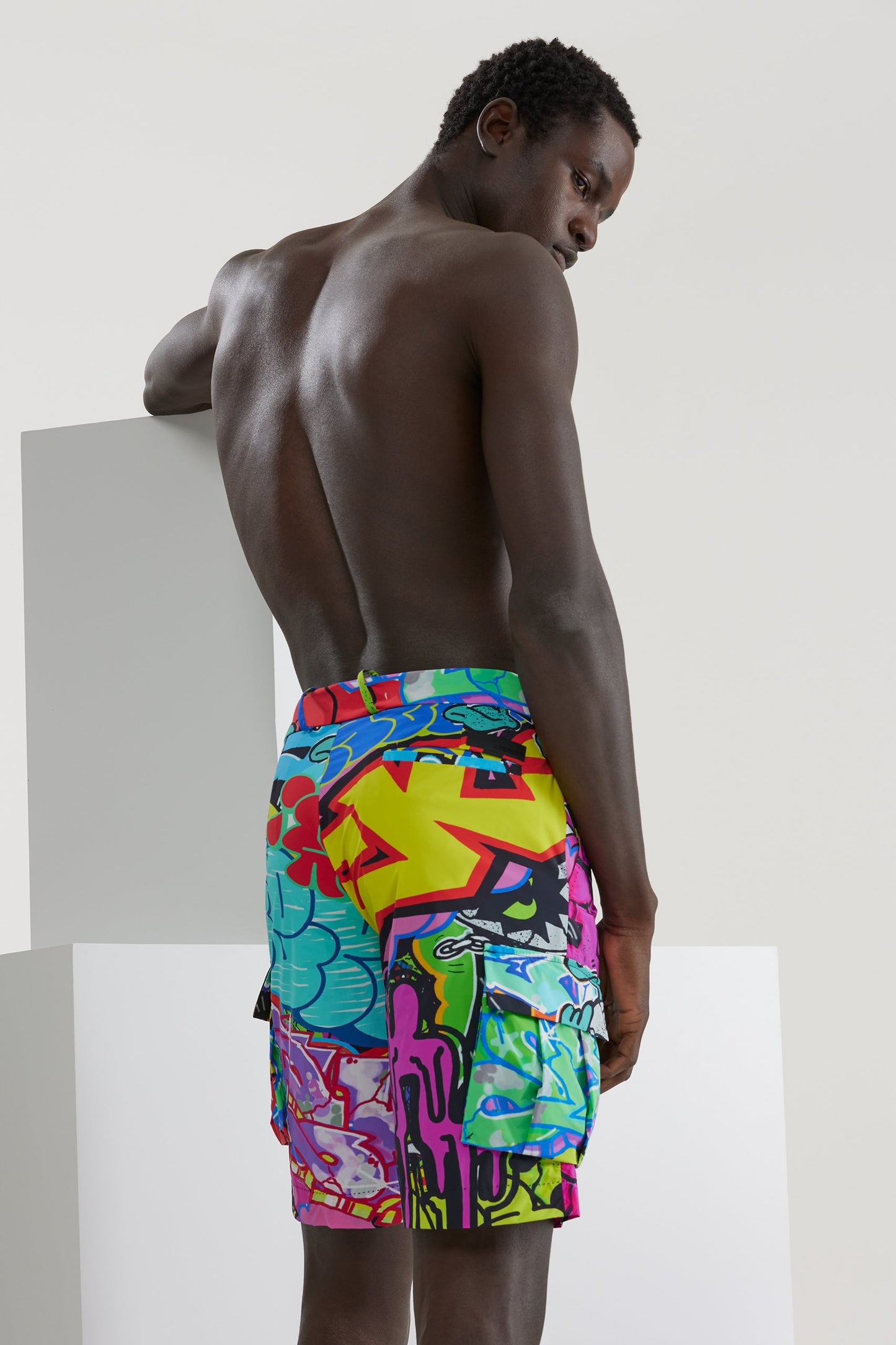 Pant Street Art Cargo Short