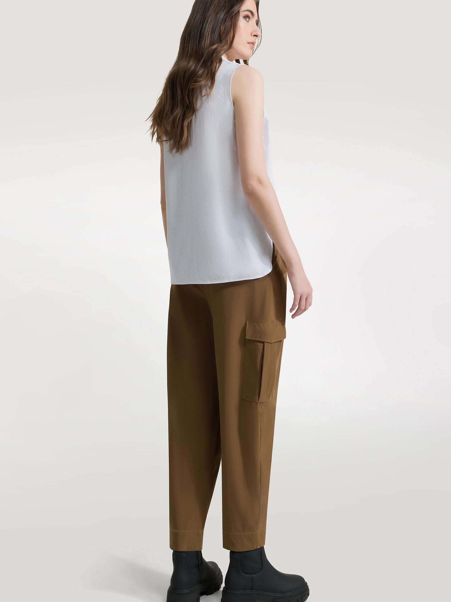 Micro White Kor Wom Shirty
