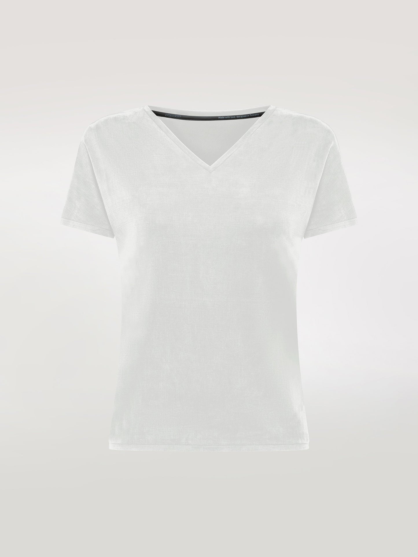 Cupro V-Neck Wom Shirty