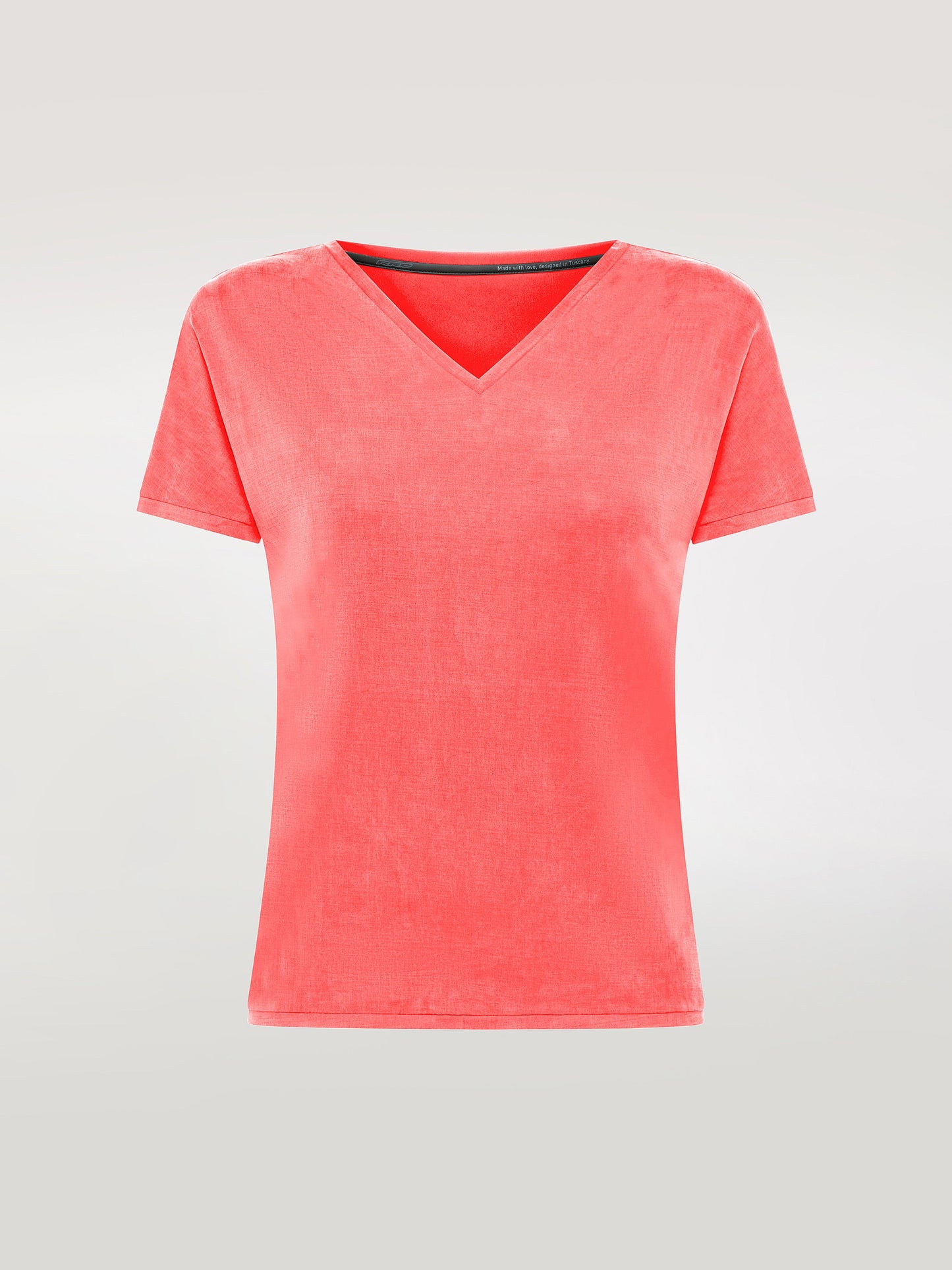 Cupro V-Neck Wom Shirty