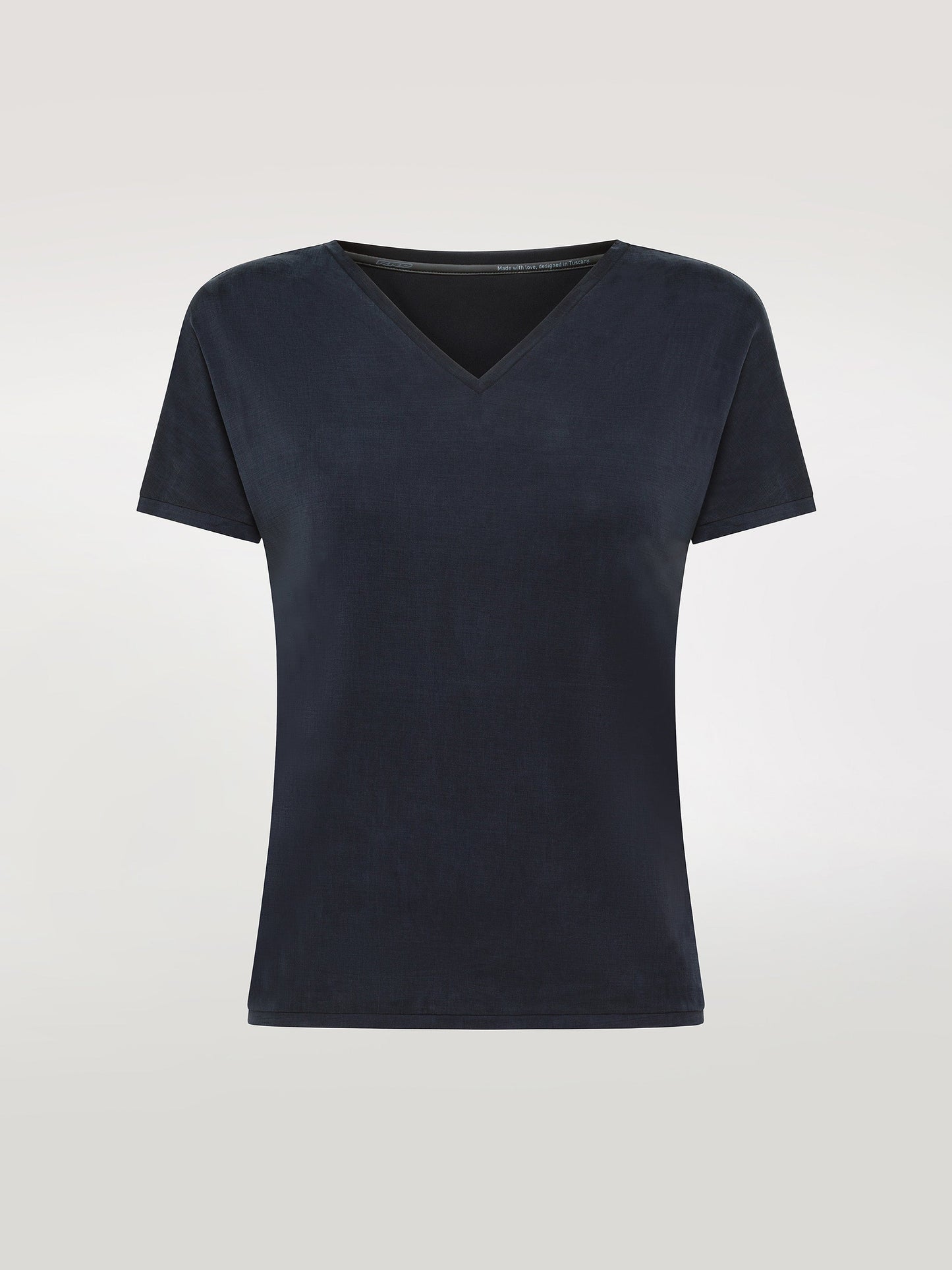 Cupro V-Neck Wom Shirty