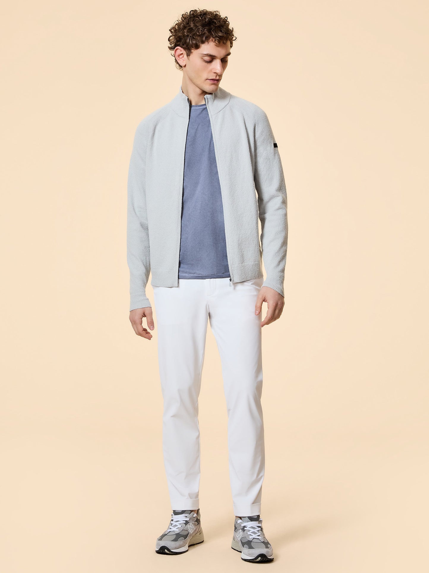 Summer Velvet Full Zip Knit - RRD Roberto Ricci Designs - Official Online Store