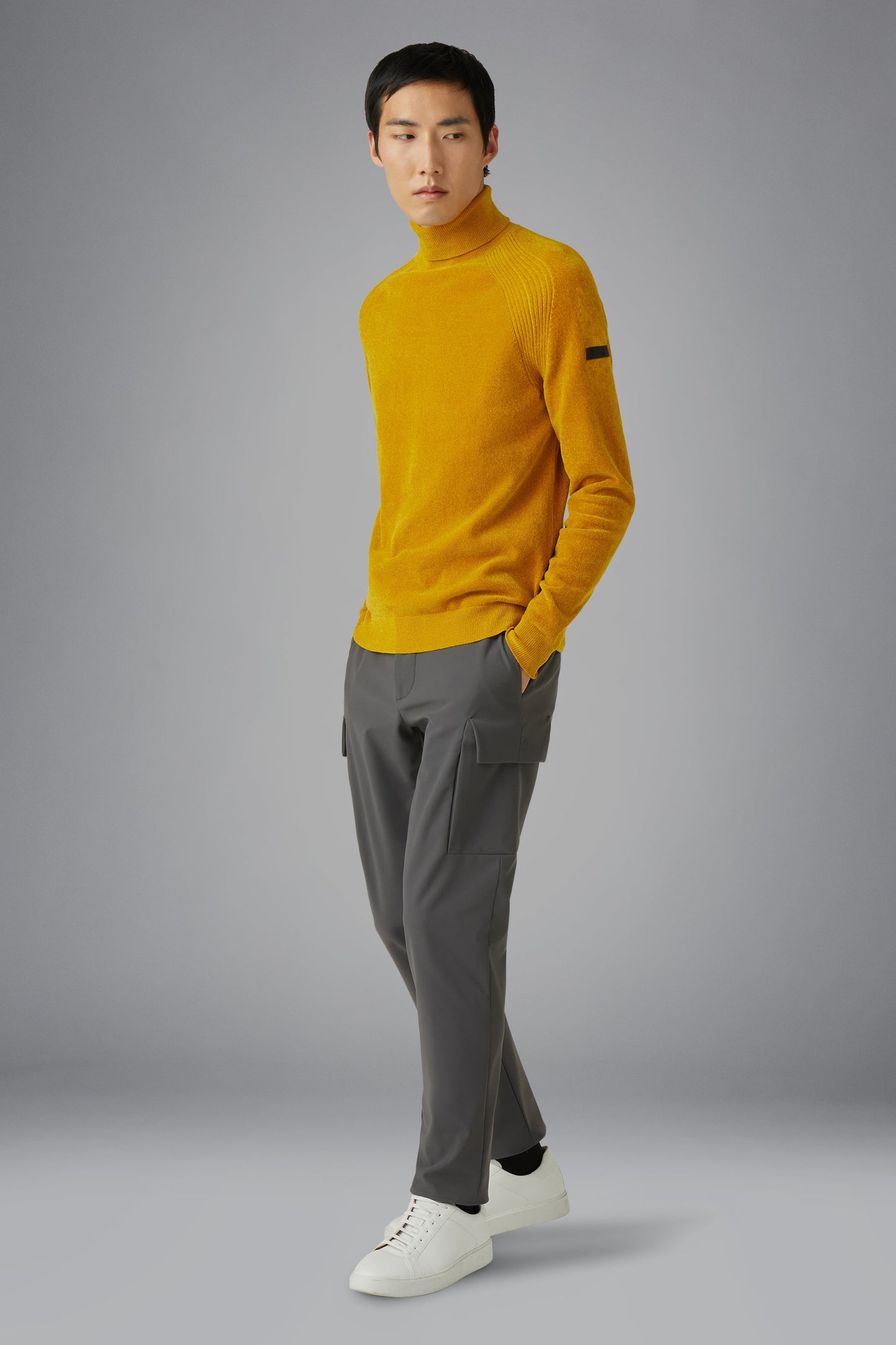 Knit Velvet Turtleneck