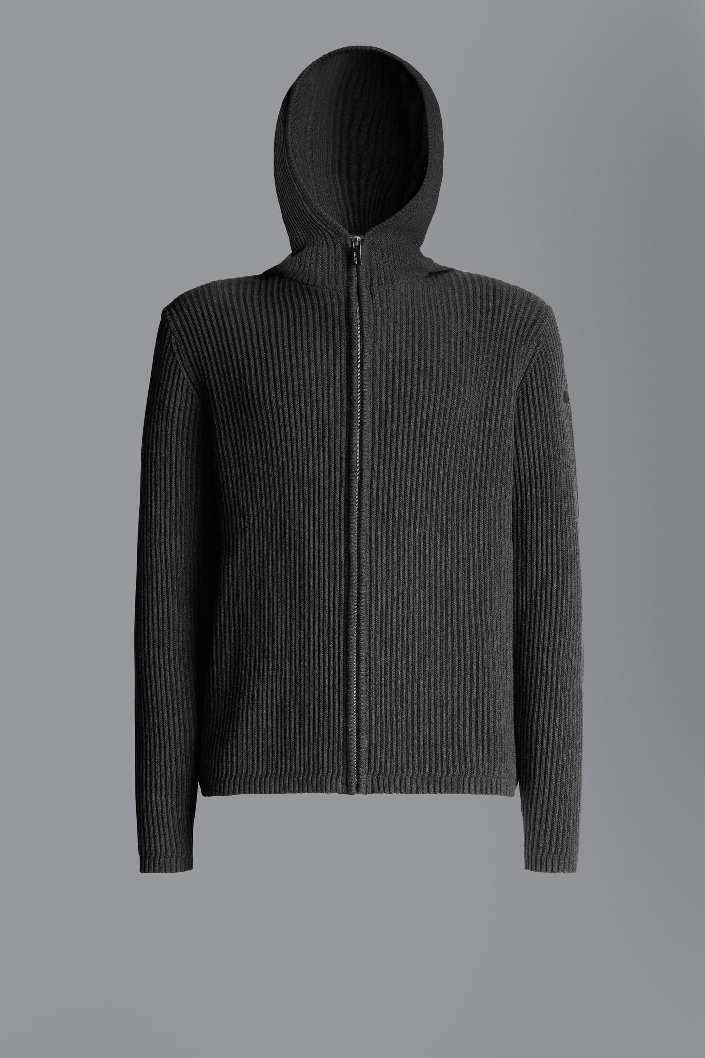 Knit Cotton 7 Hood Zip