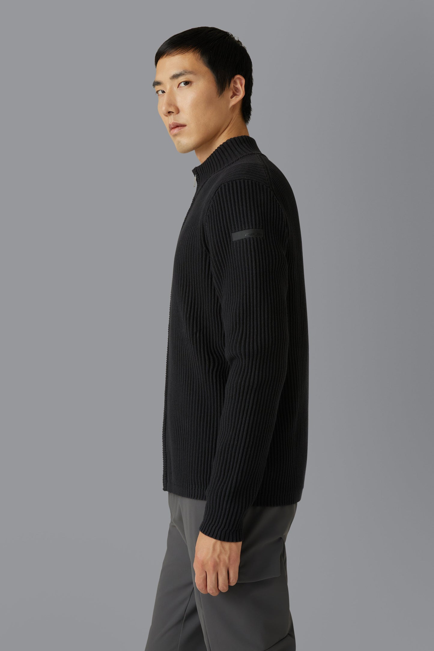 Knit Cotton 7 Zip