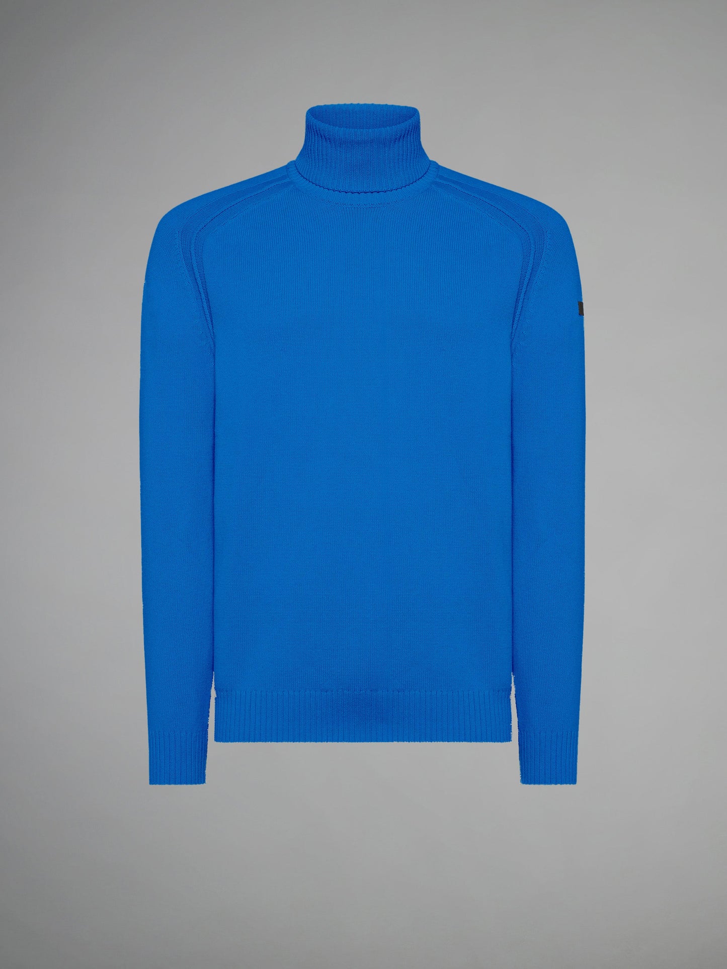 Cotton Plain Turtleneck Knit