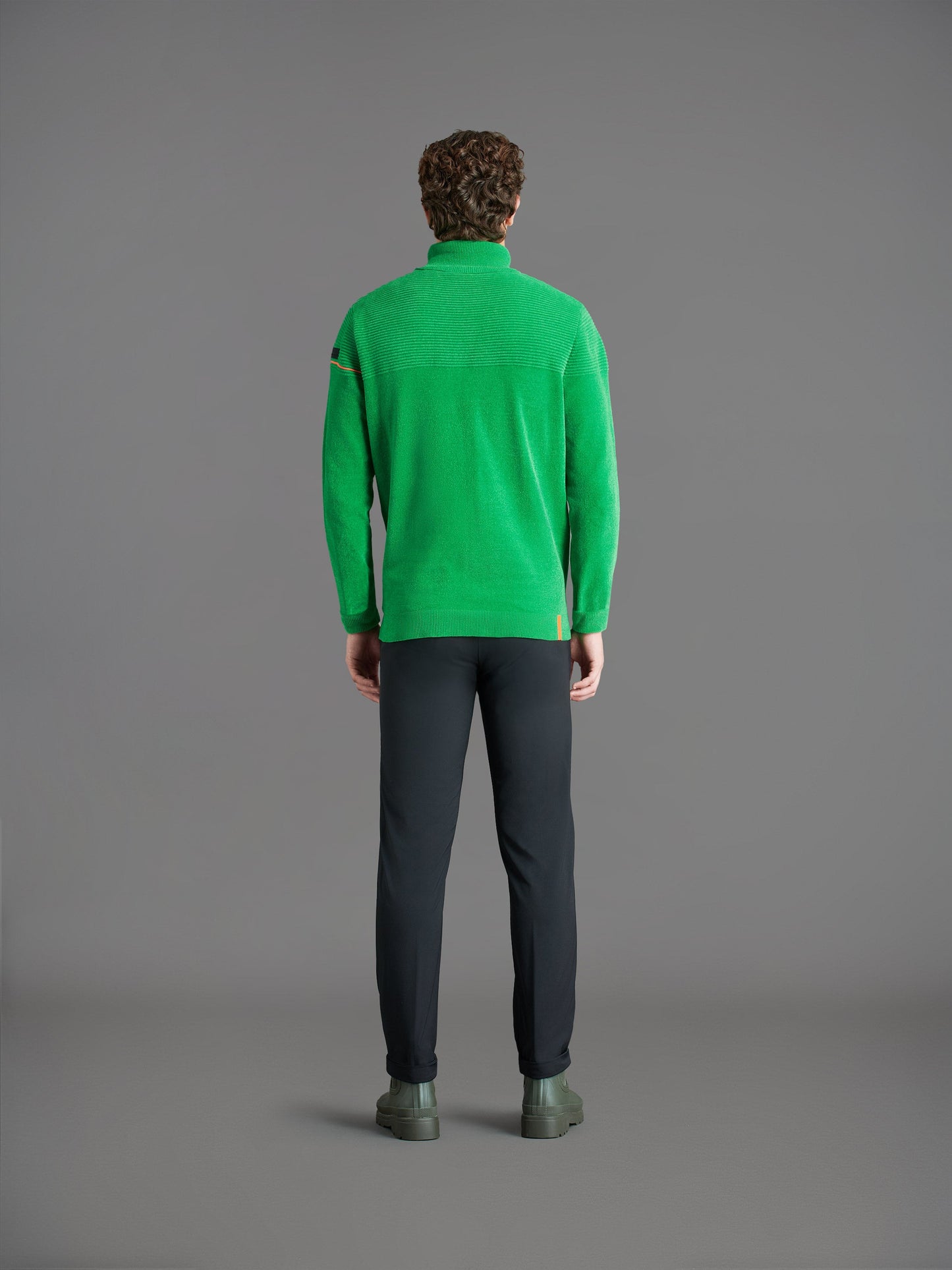 Velvet Ottoman Turtleneck Knit
