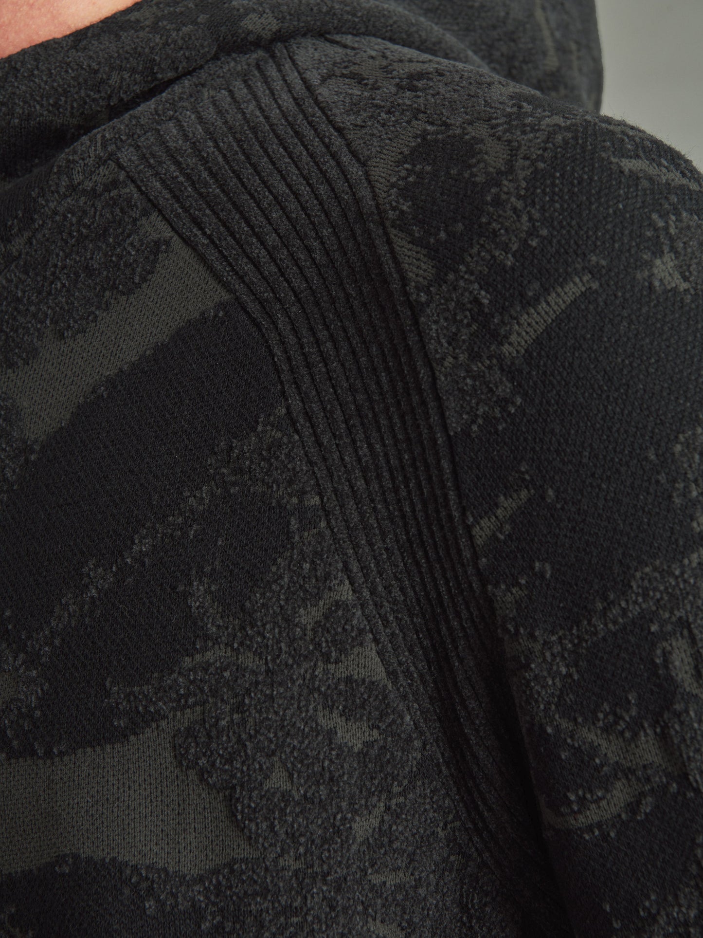 Velvet Dama Hood Zip Knit