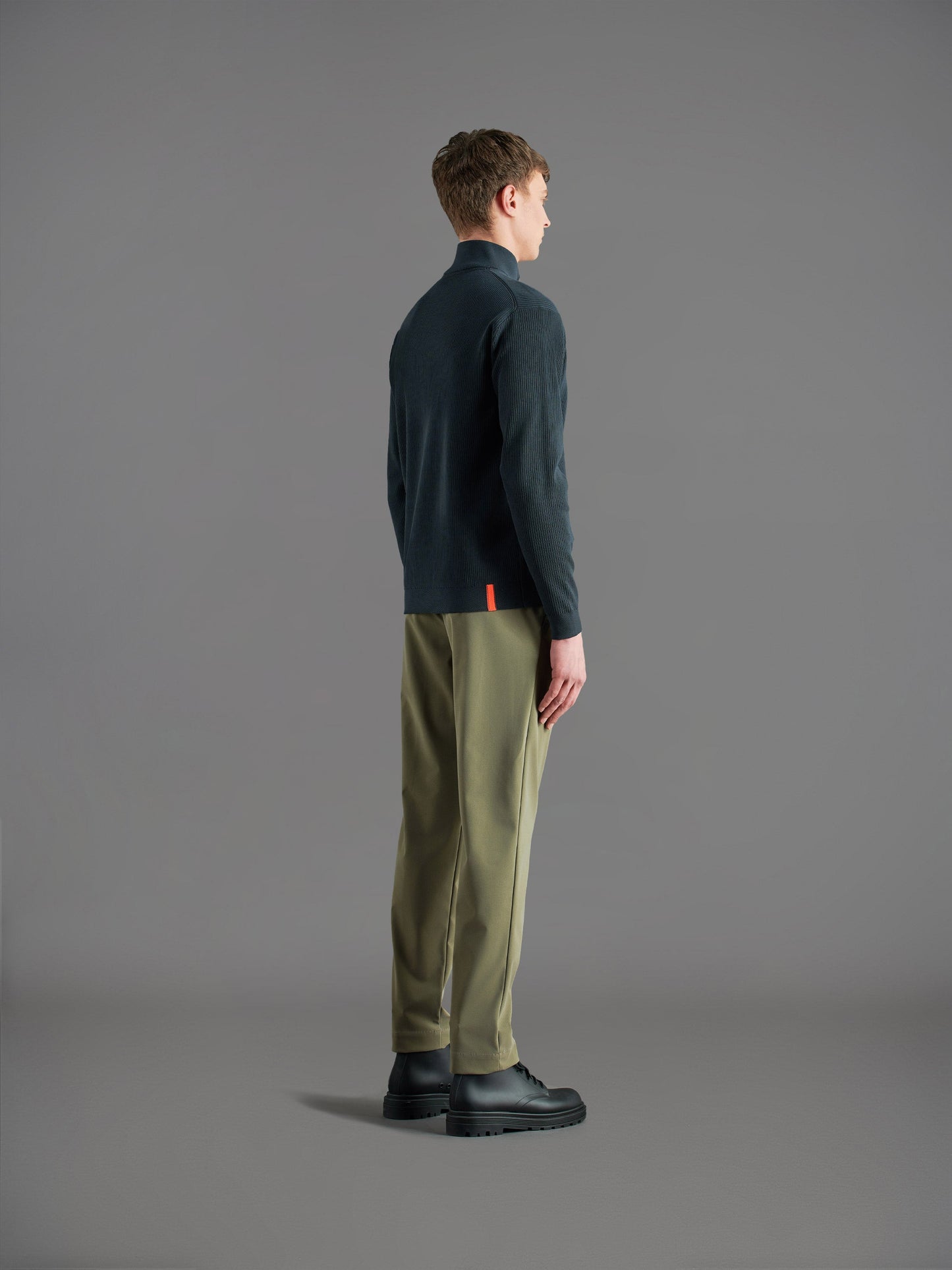Amos Lupin Full Zip Knit