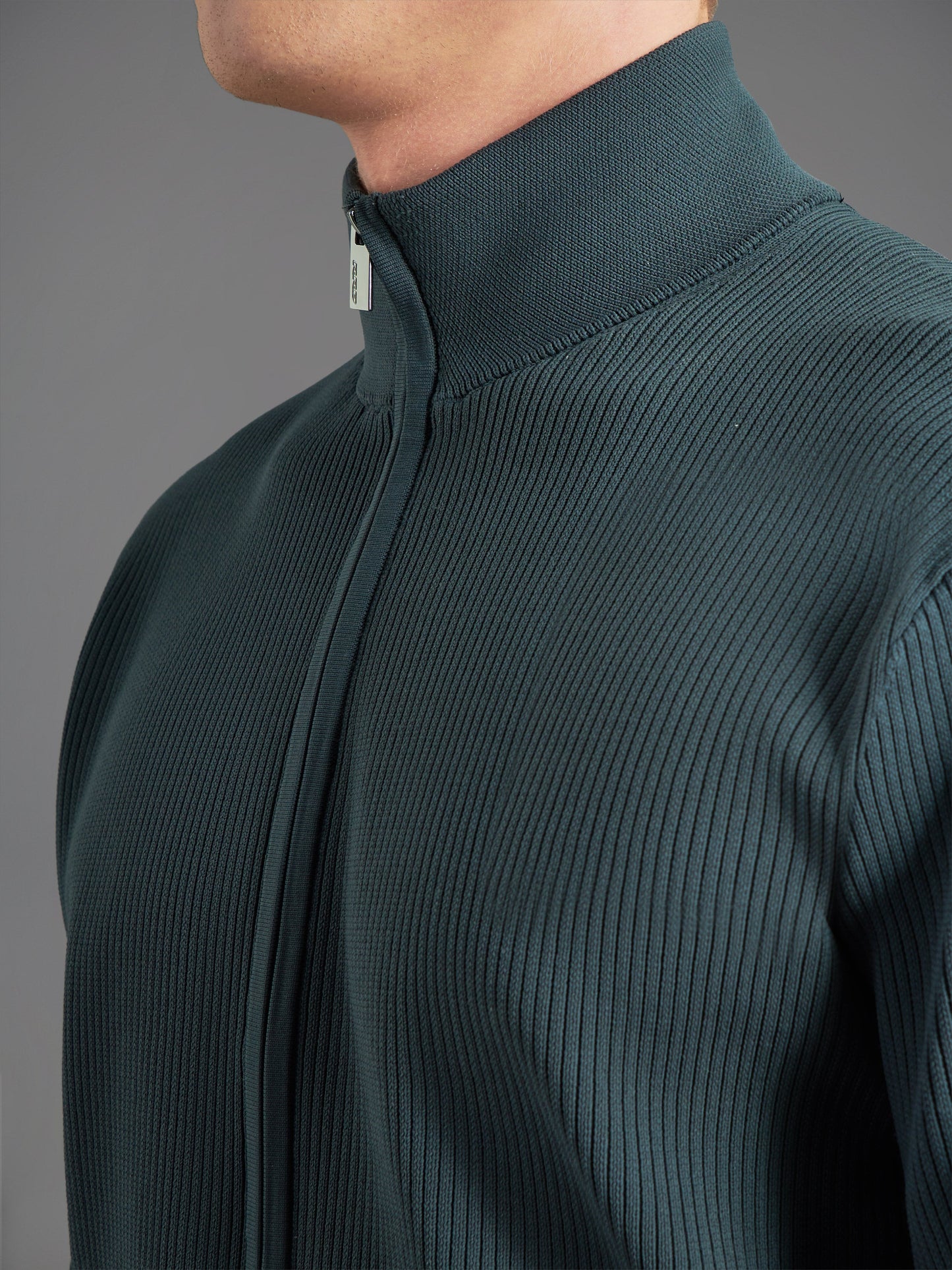 Amos Lupin Full Zip Knit