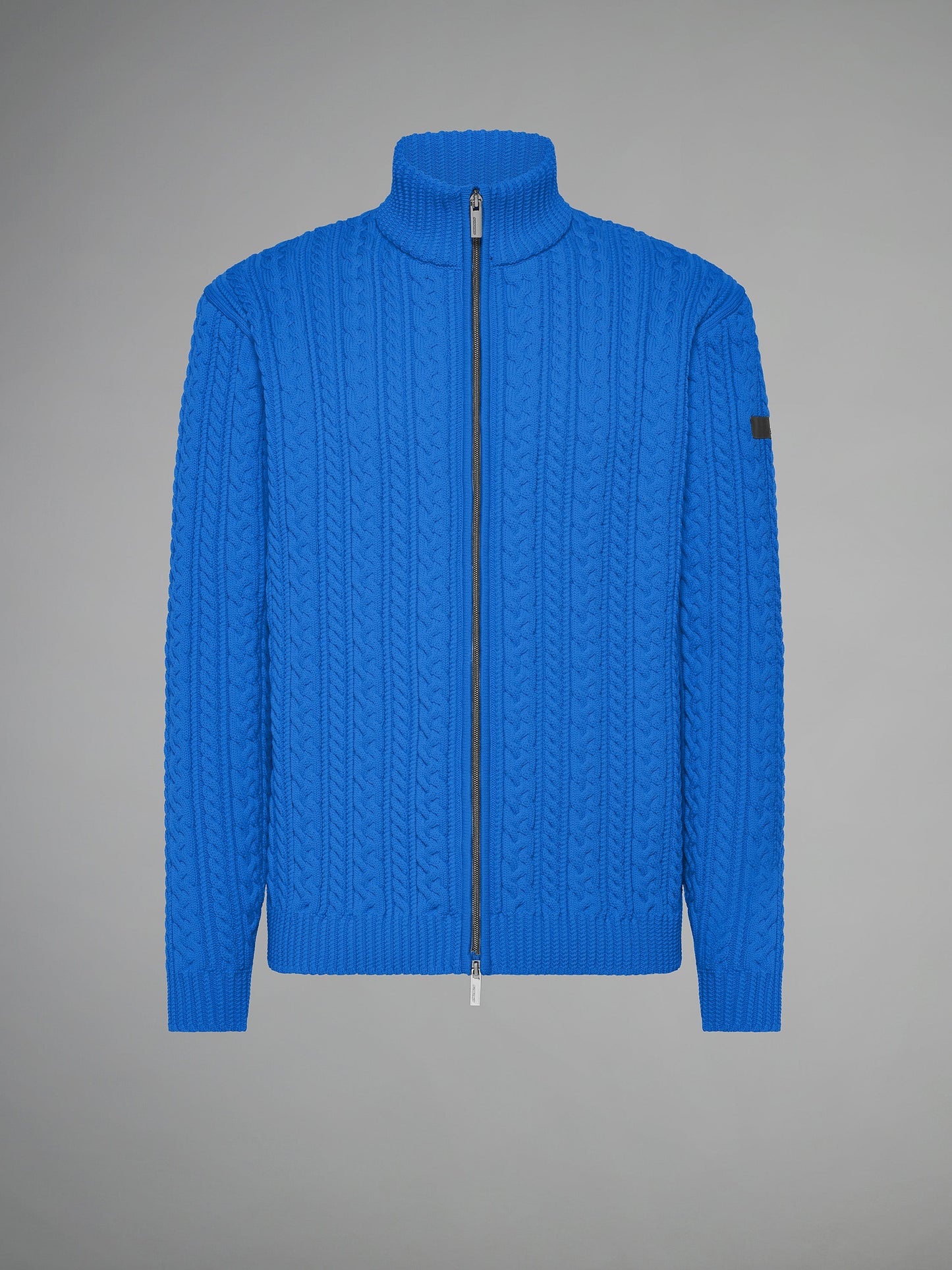 Amos Fish Full Zip Knit