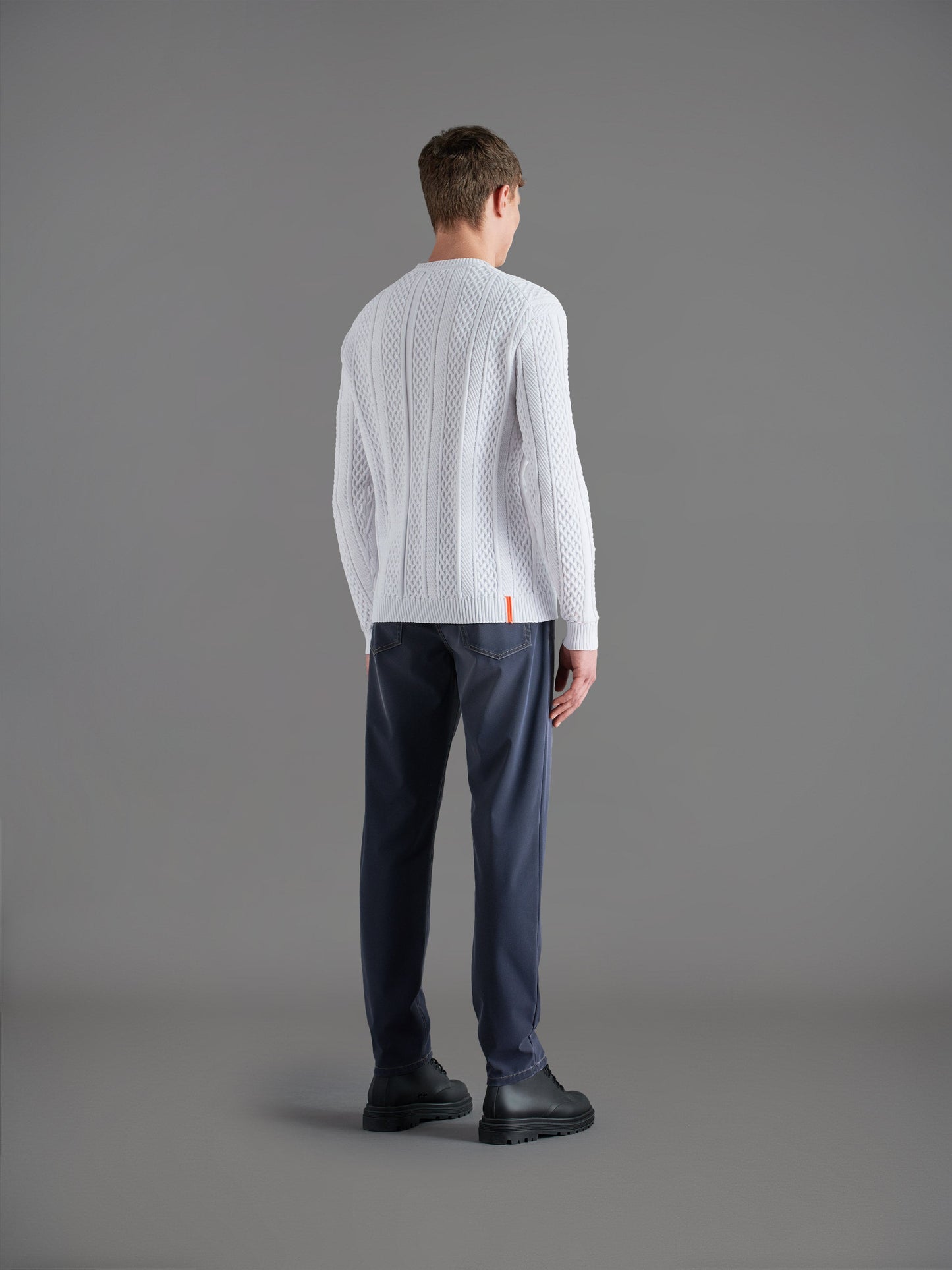 Amos Net Round Knit