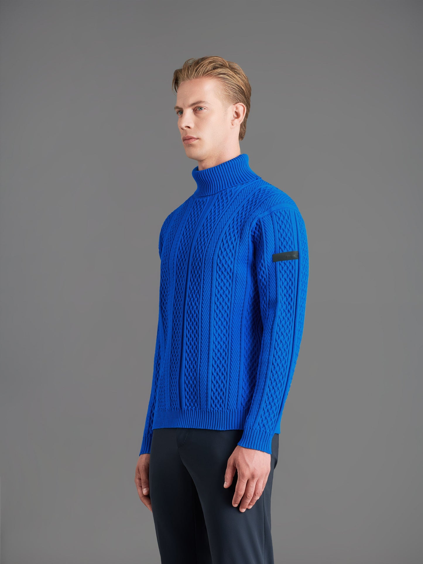 Amos Net Turtleneck Knit