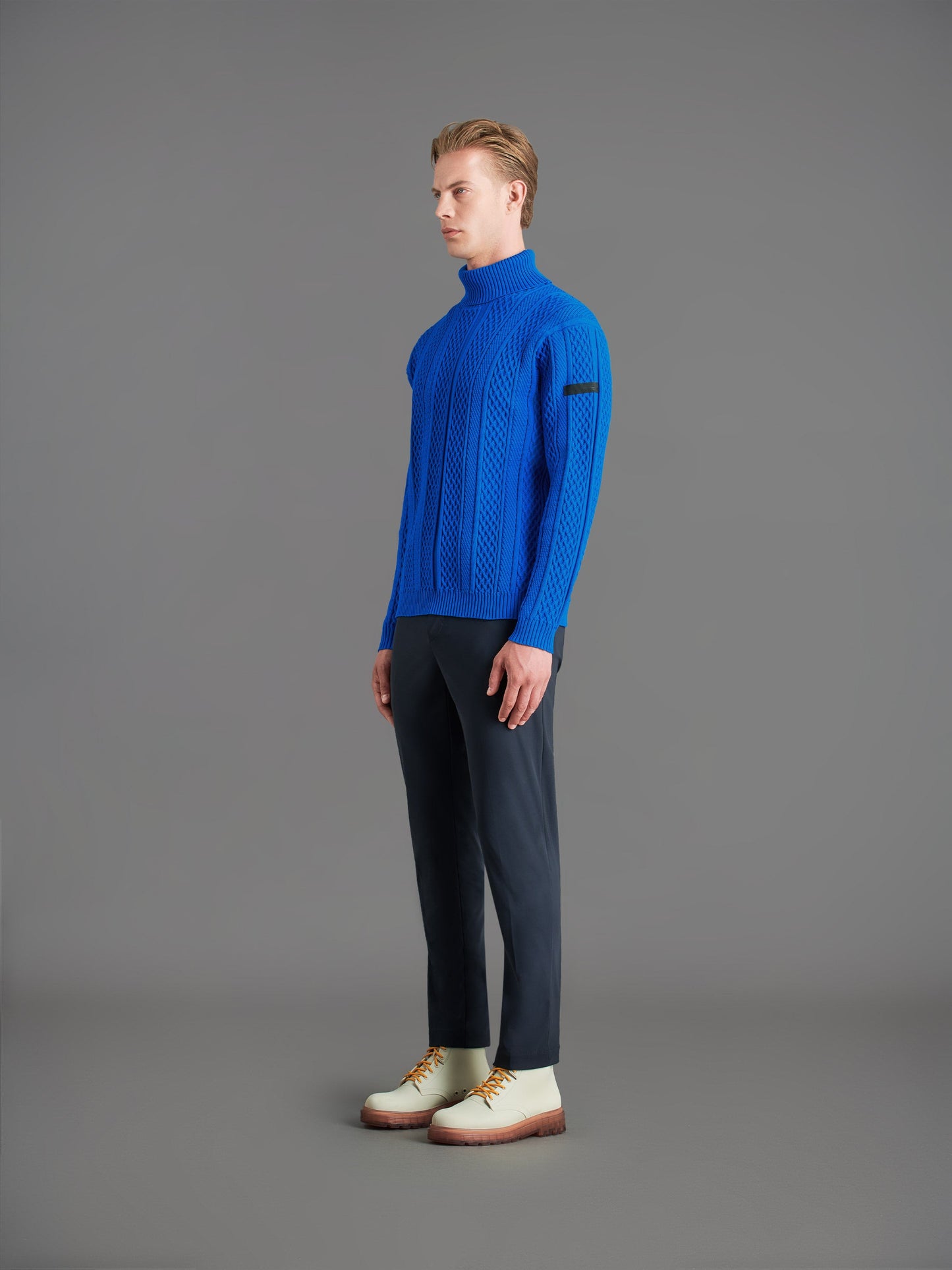 Amos Net Turtleneck Knit