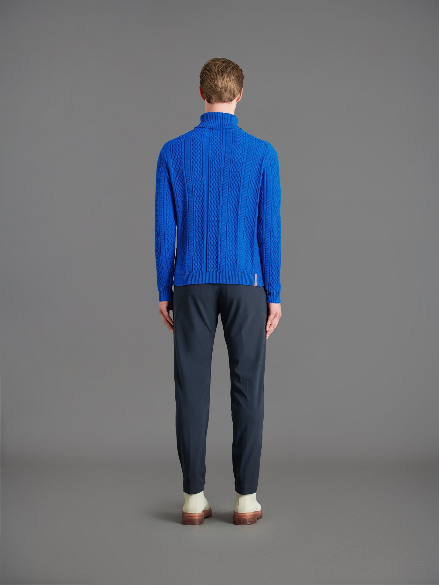 Amos Net Turtleneck Knit