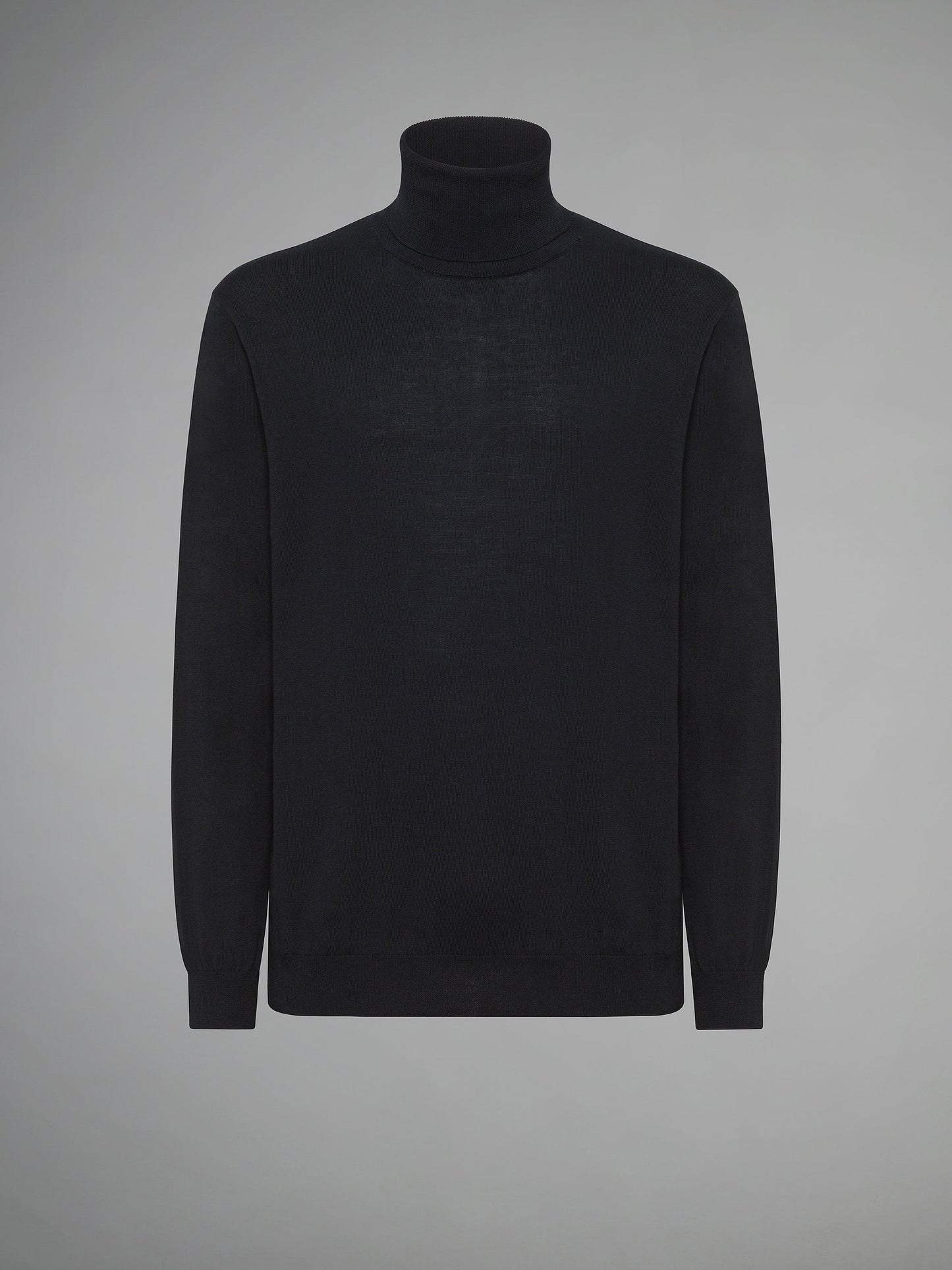 Intarzia Turtleneck Knit