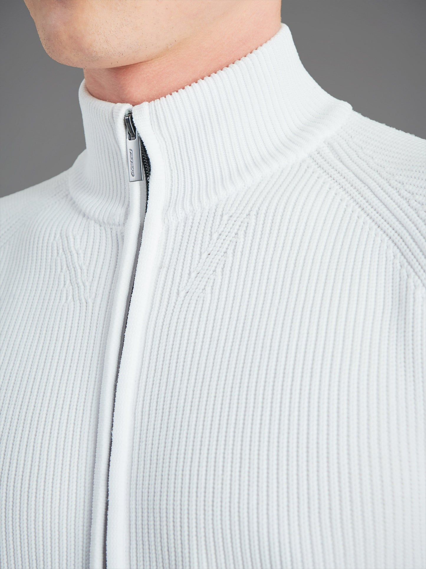 Amos Perla Full Zip Knit