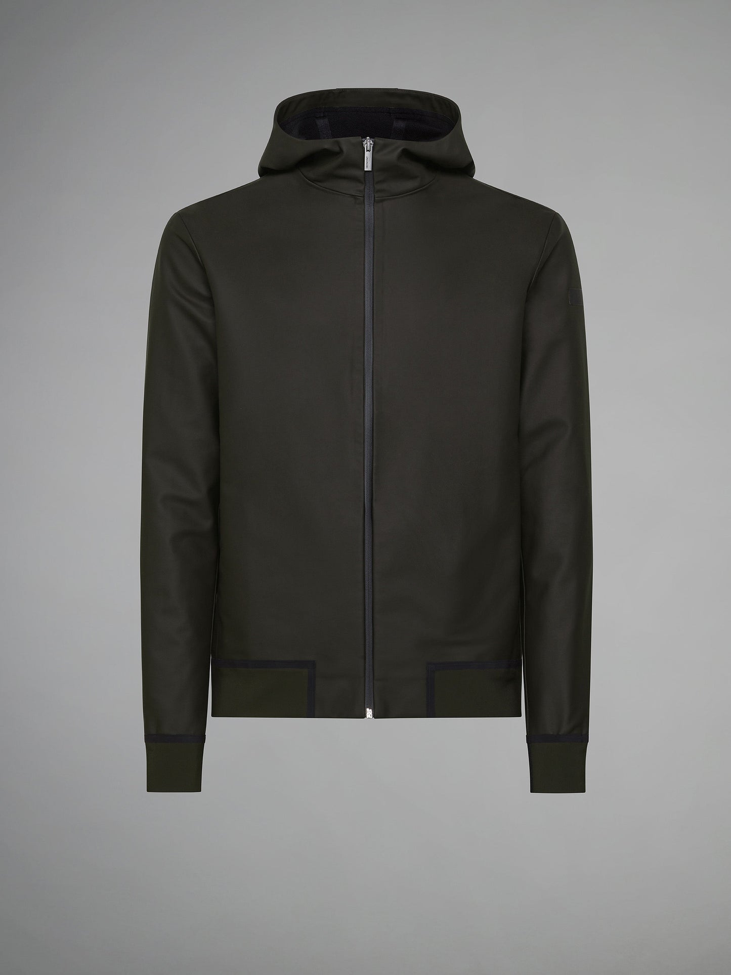 Rubber Hood Zip Soft Jkt