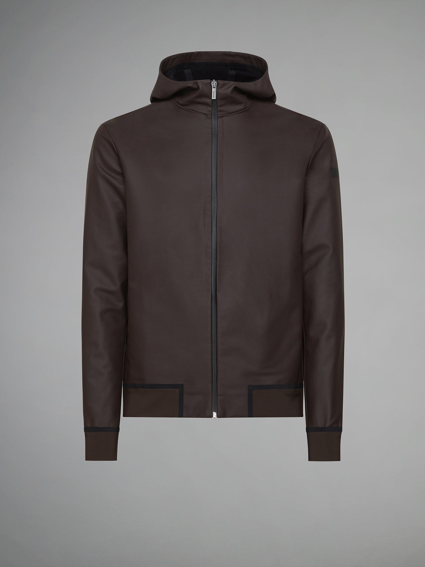 Rubber Hood Zip Soft Jkt