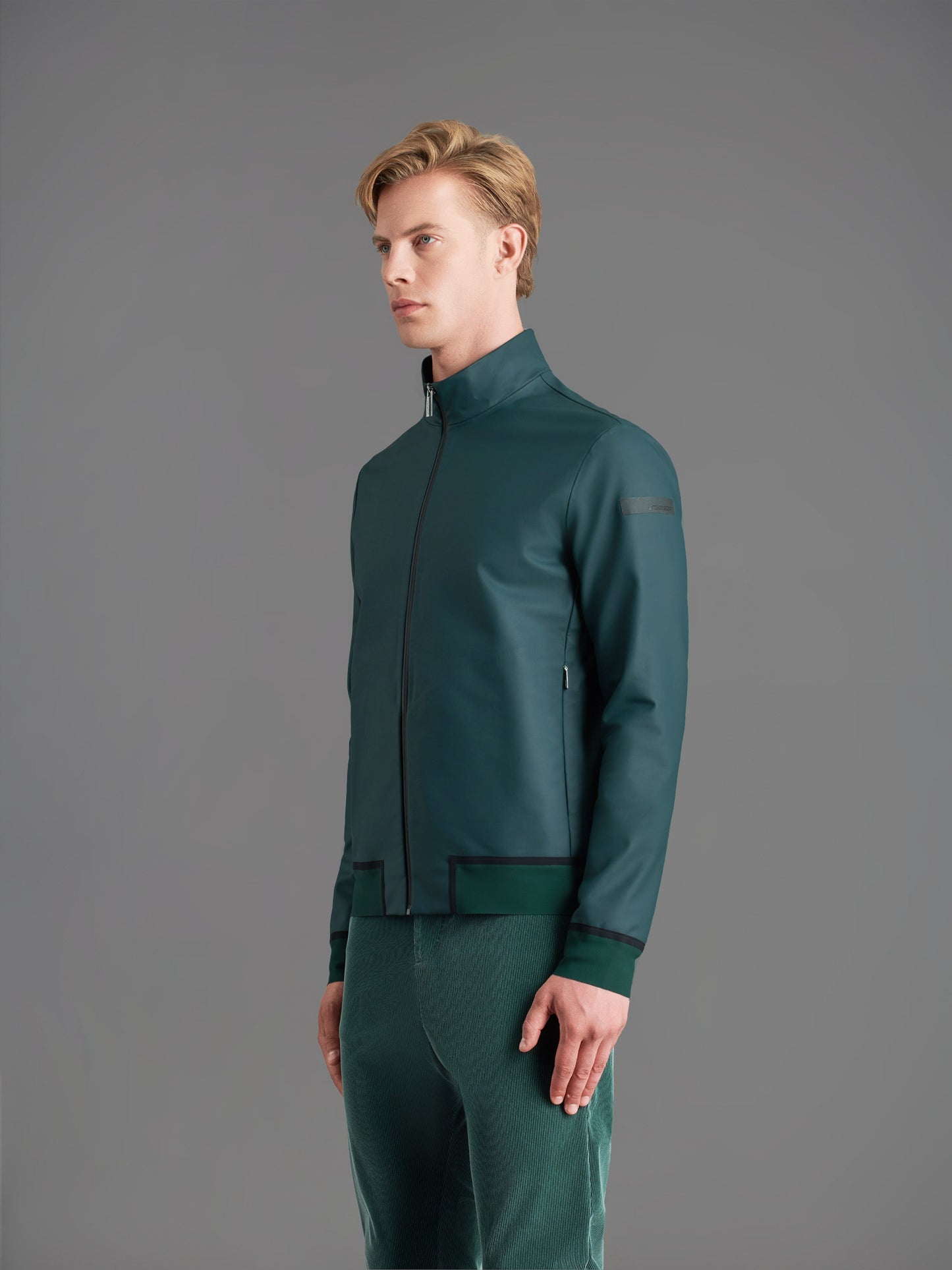 Rubber Zip Soft Jkt