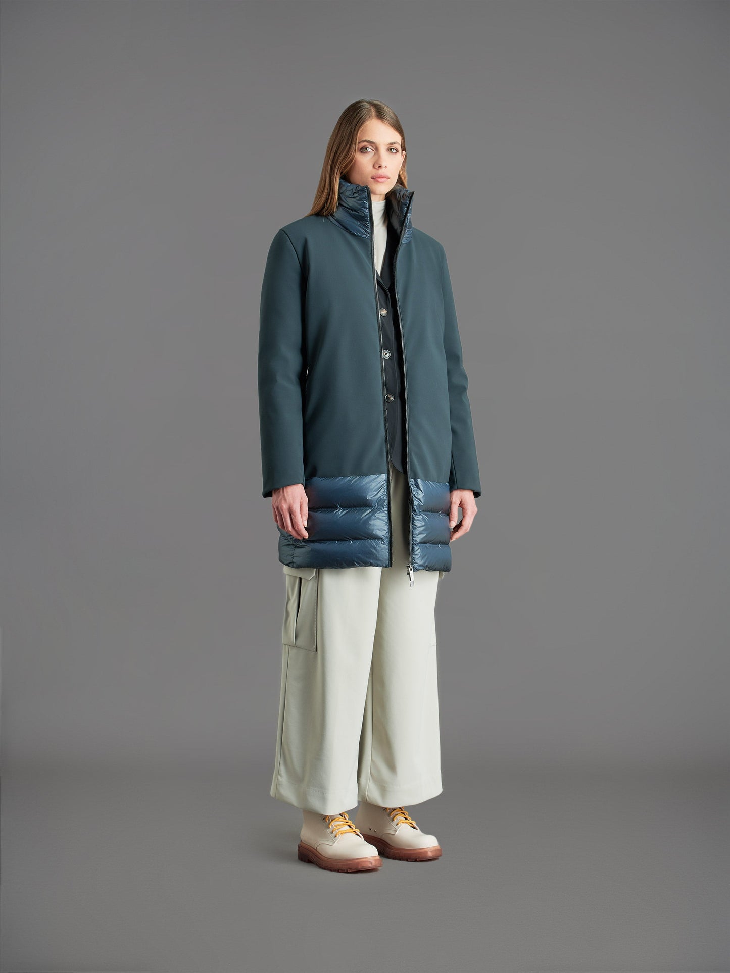 Winter Hybrid Coat Wom Jkt
