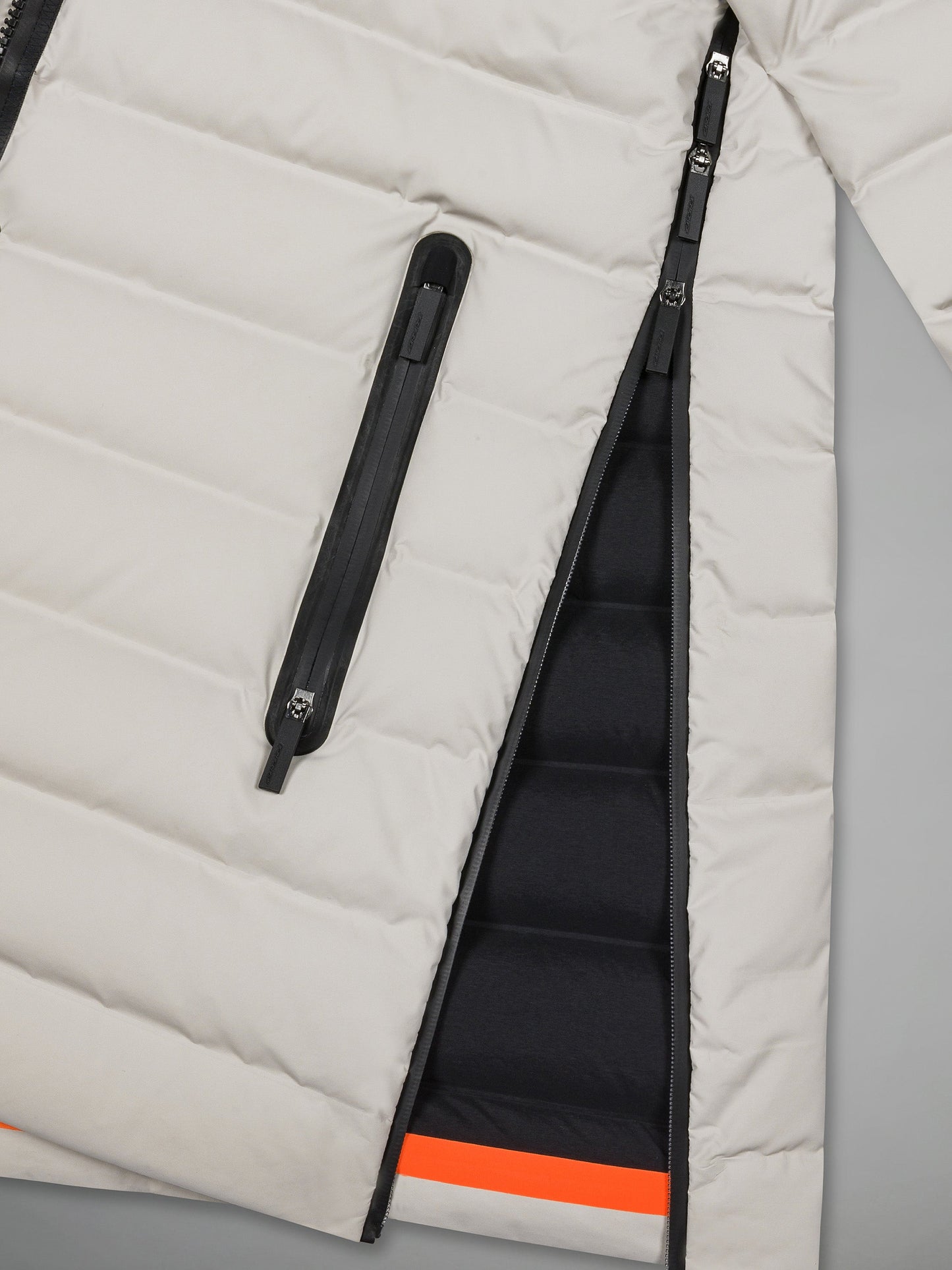 Rubber Tubic Parka Wom Jkt