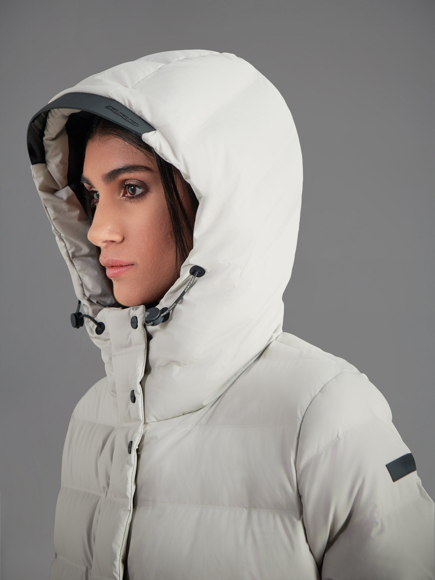 Rubber Tubic Parka Wom Jkt