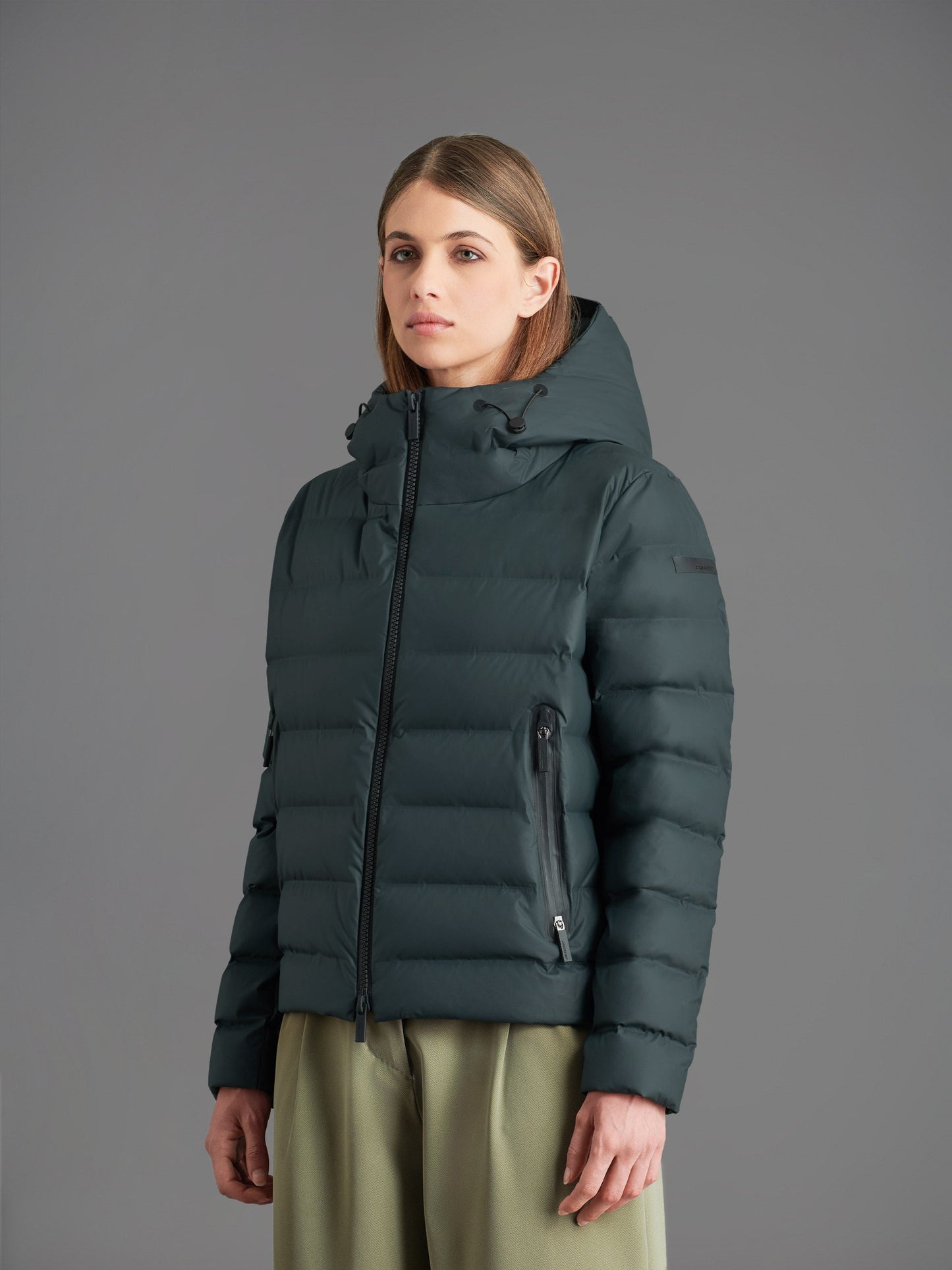 Rubber Tubic Storm Wom Jkt