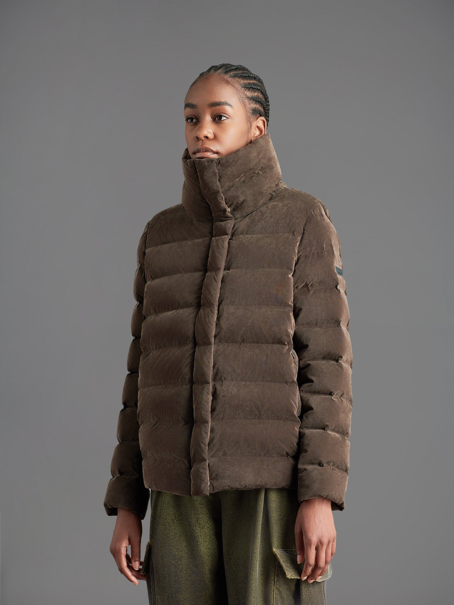 Cupro Tubic Wom Jkt