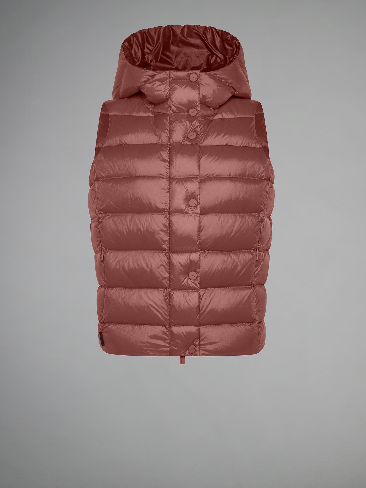 Superrduck! Sleeveless Hood Wom Jkt