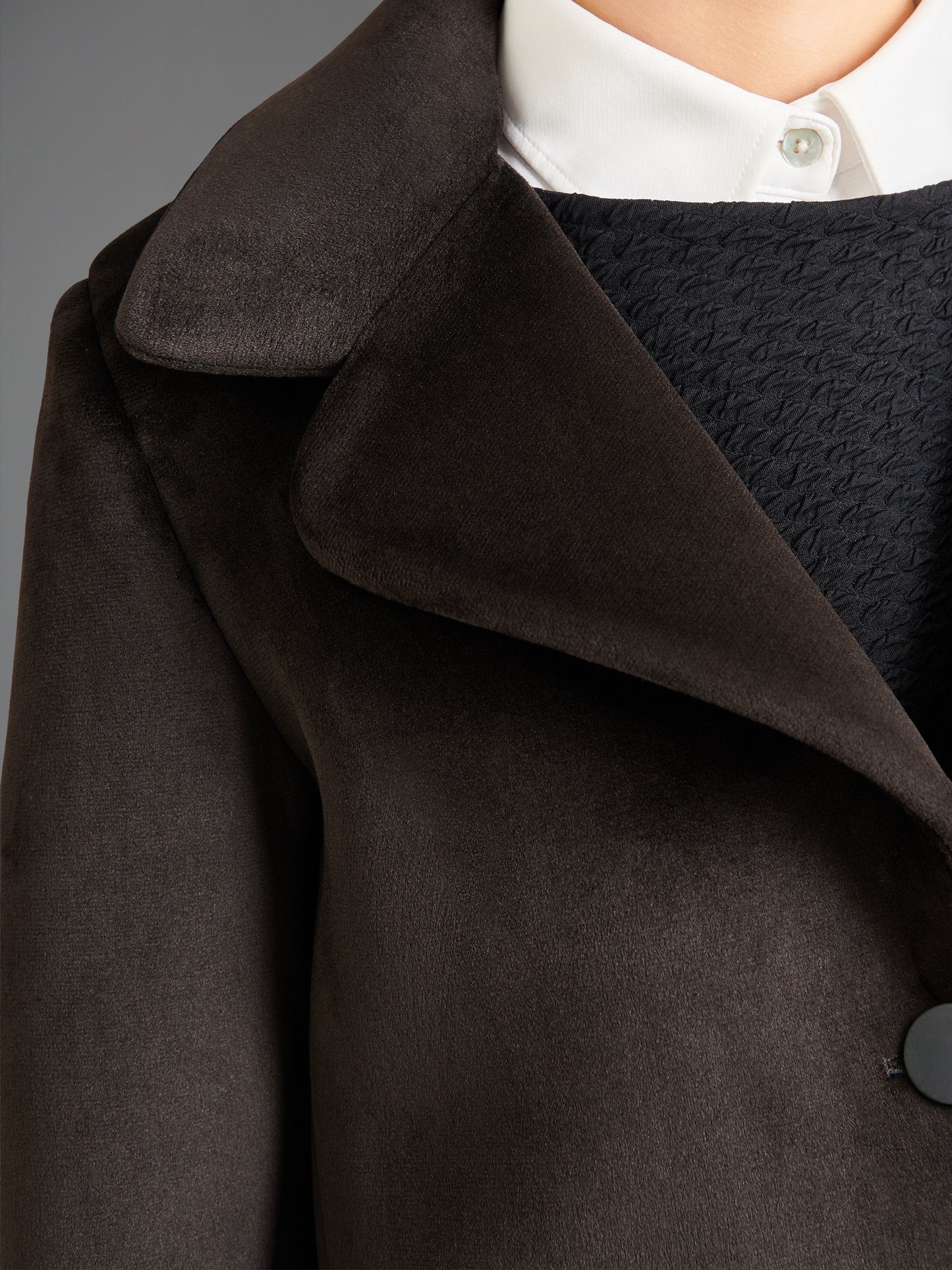 Velvet Neo Coat Over Wom Jkt