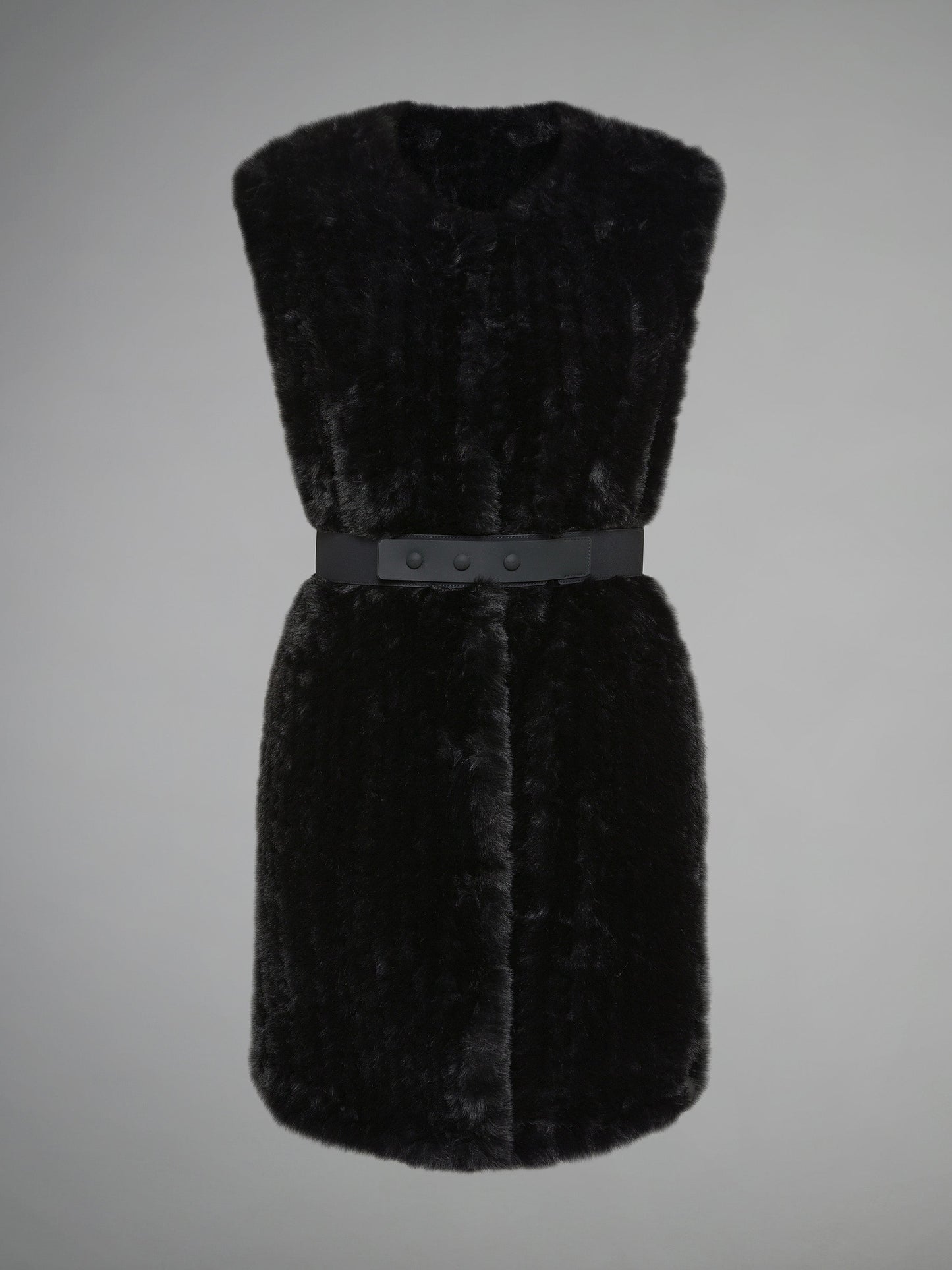Furknit Sleeveless Wom Jkt