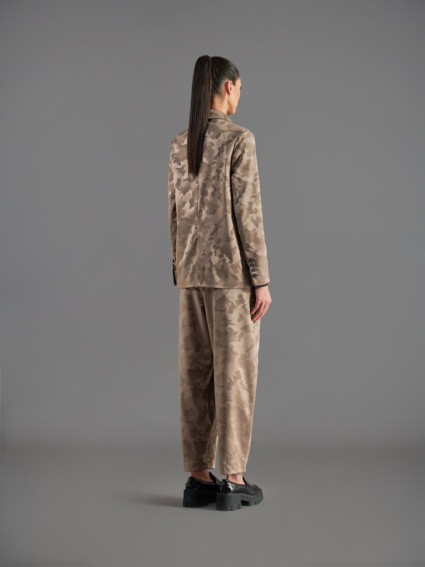 Dolly Camo Boyfriend Wom Blazer