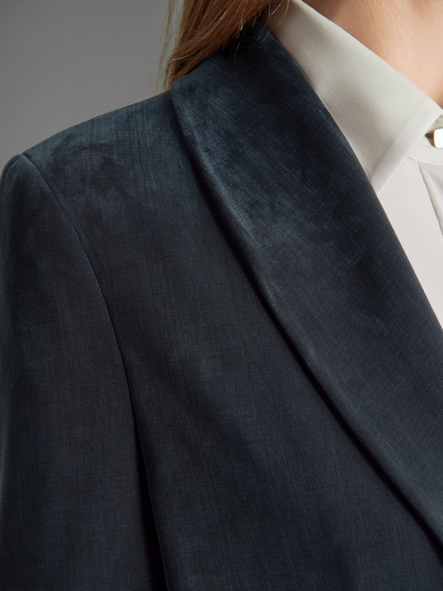 Cupro Smoke Wom Blazer