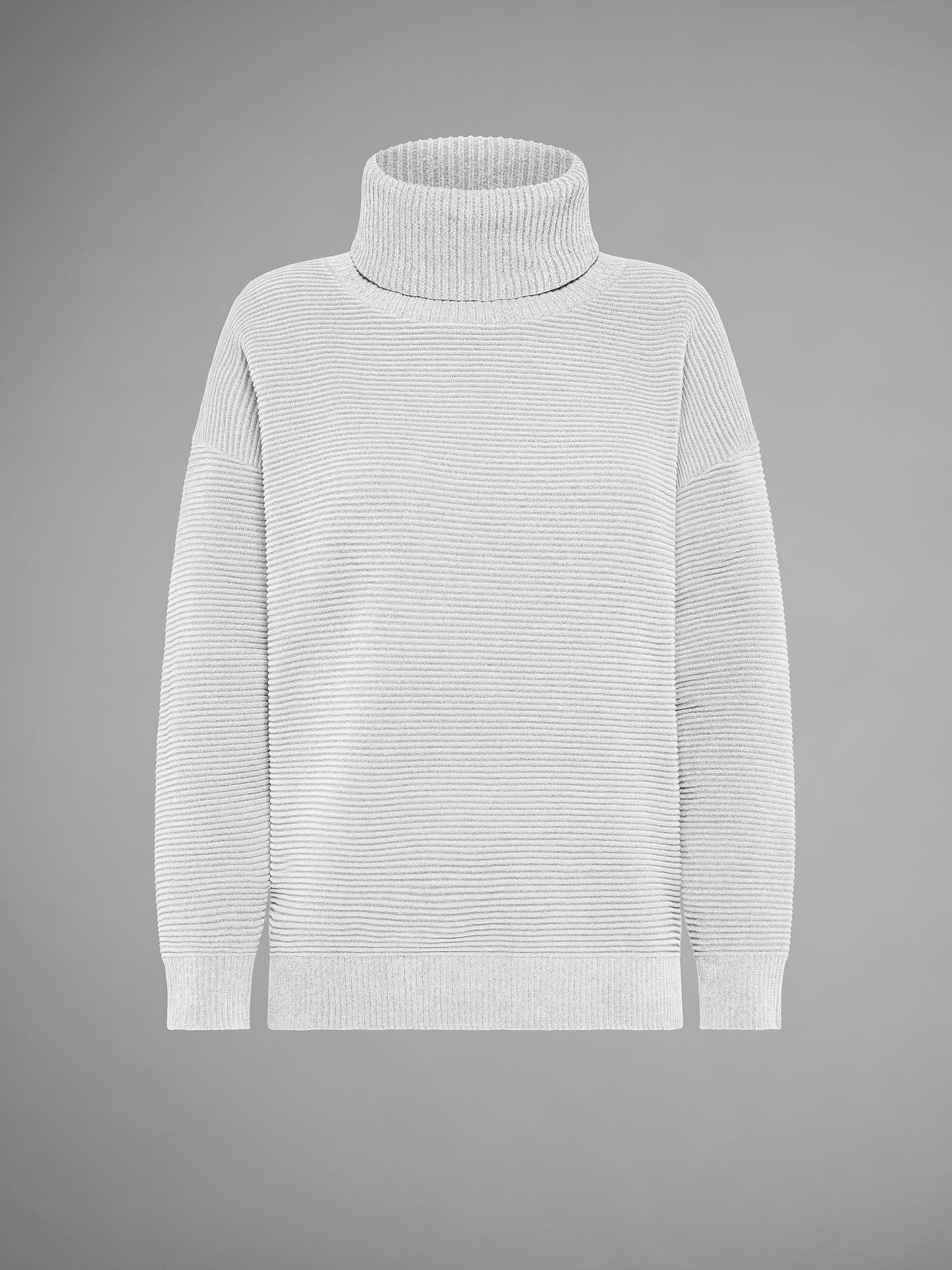 Velvet Ottoman Turtleneck Wom Knit
