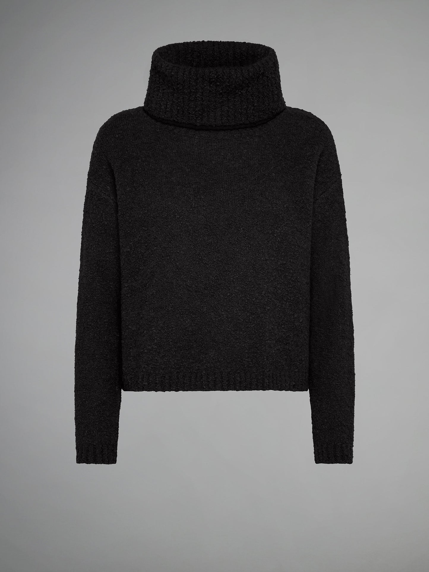 Bouclè Turtleneck Wom Knit