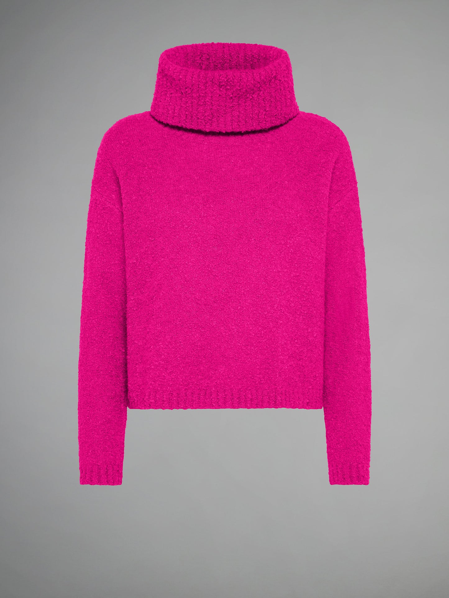 Bouclè Turtleneck Wom Knit