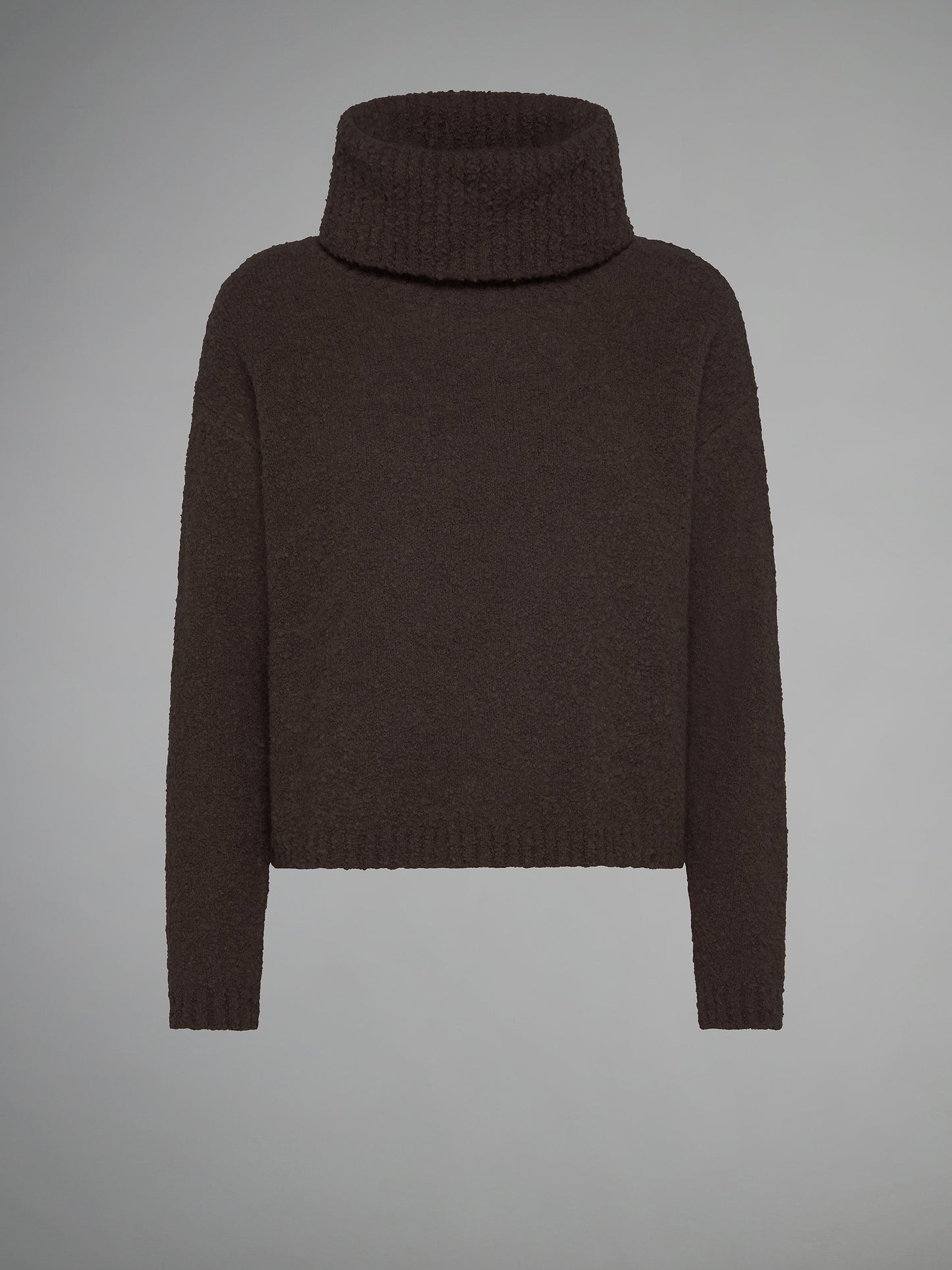 Bouclè Turtleneck Wom Knit