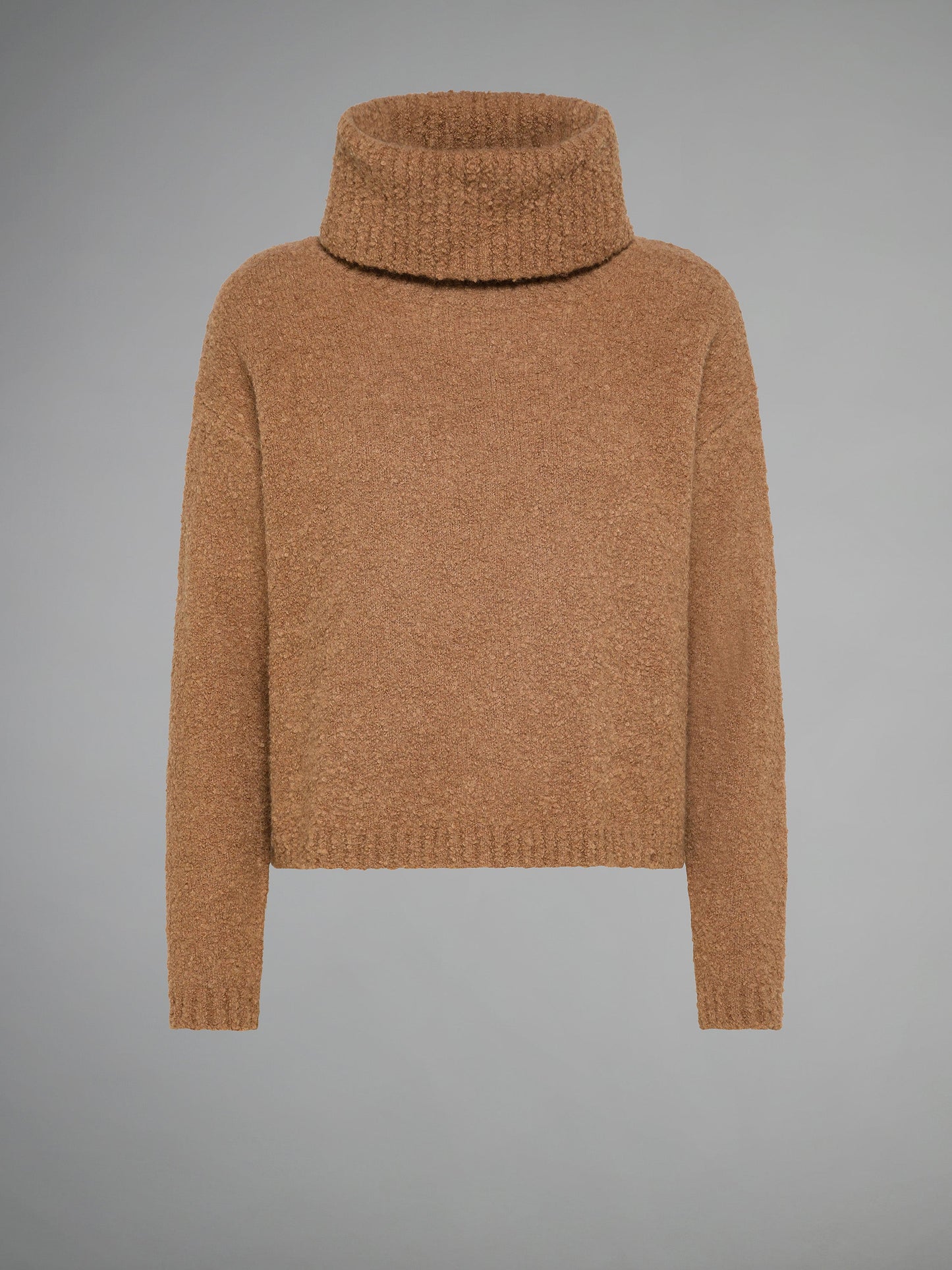 Bouclè Turtleneck Wom Knit