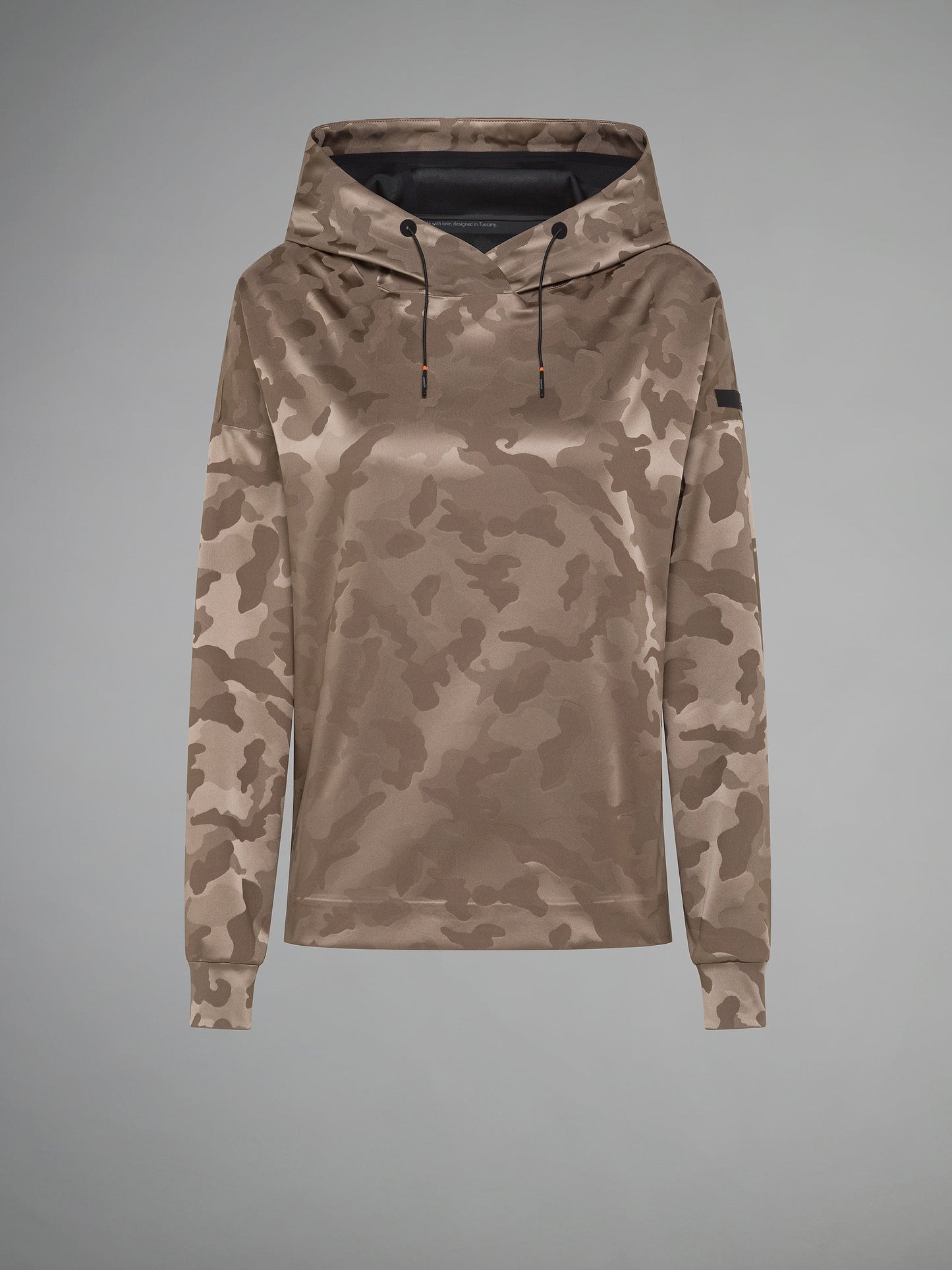 Dolly Camo Hood Wom Fleece