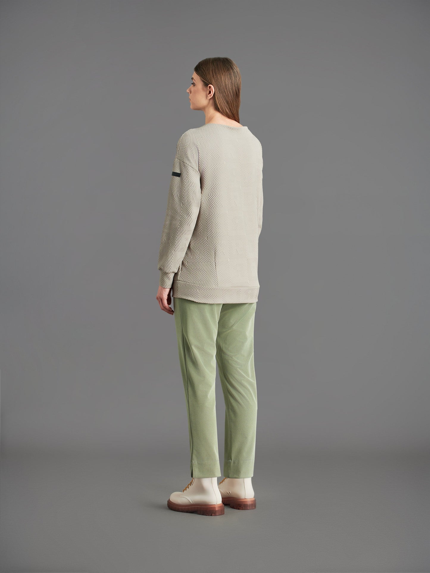Razzle Dazzle Jacquard Boat Wom Fleece