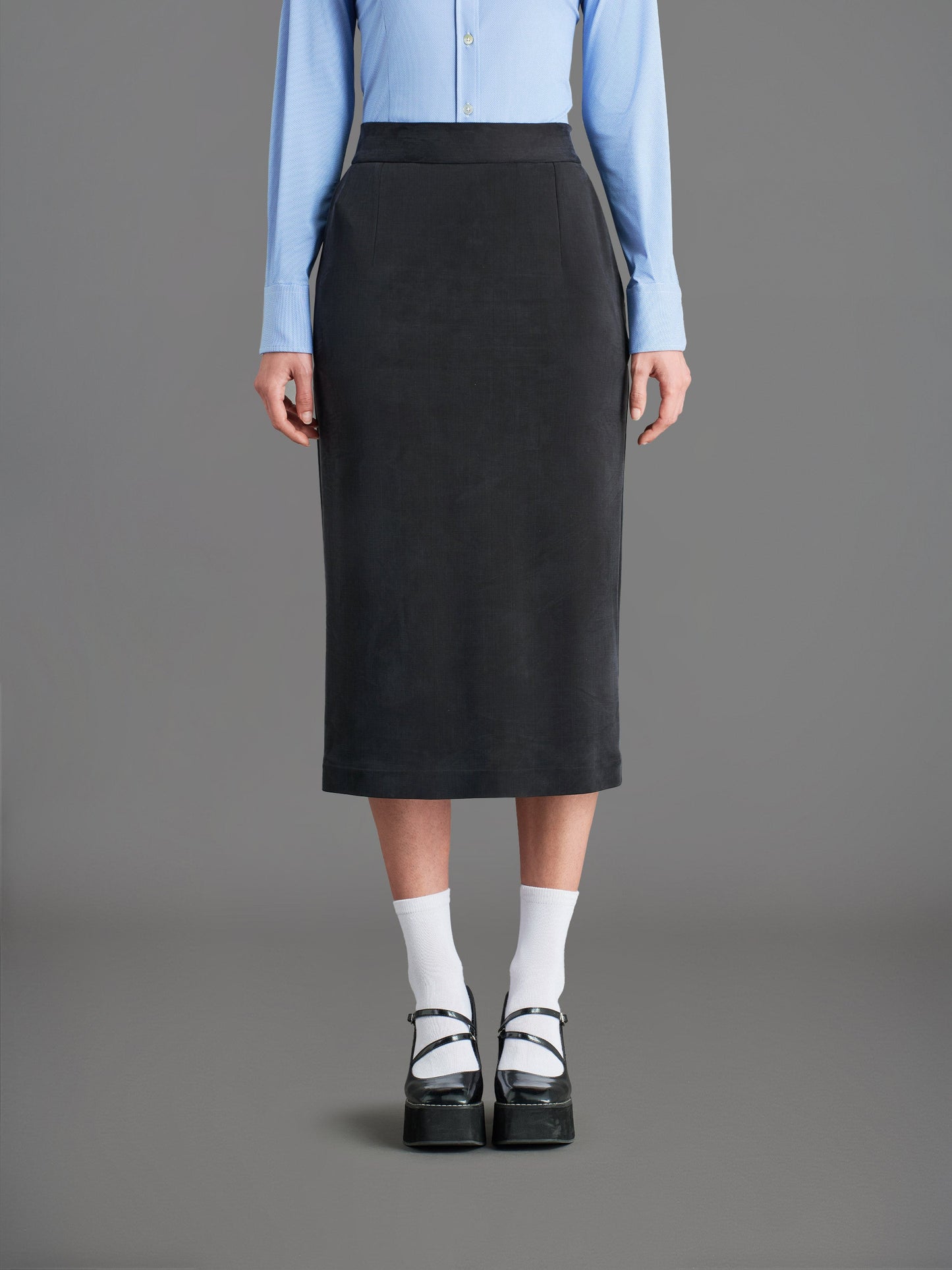 Cupro Wom Skirt