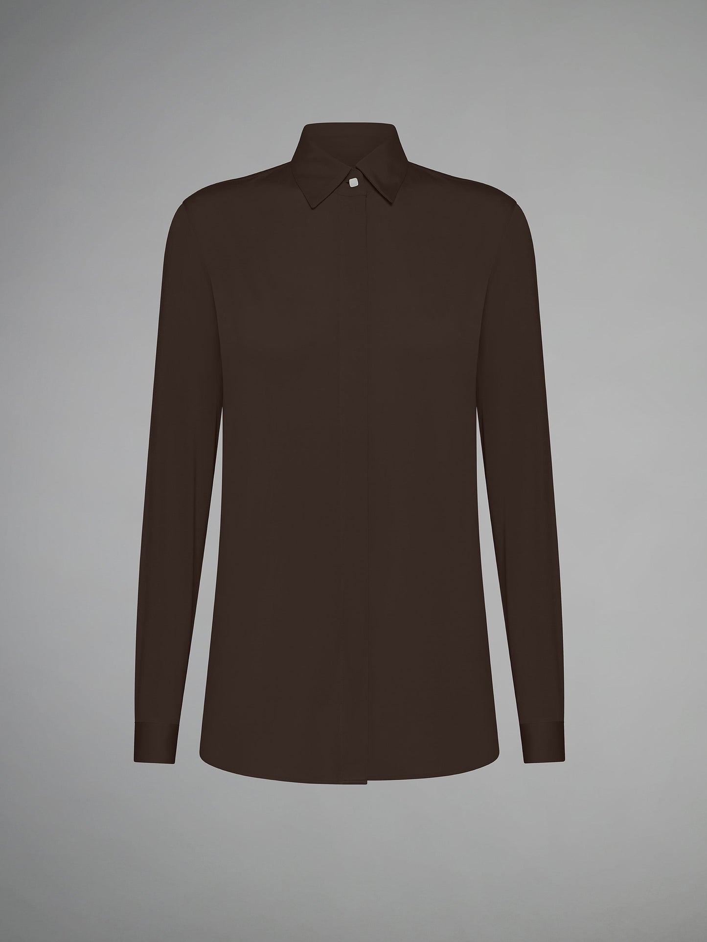 Cupro Plain Wom Shirt
