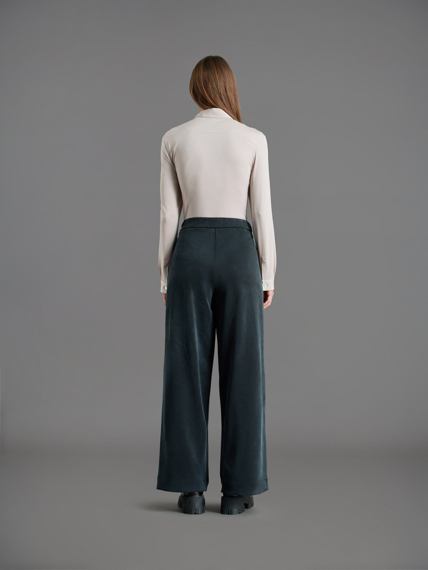 Cupro Plain Wom Shirt