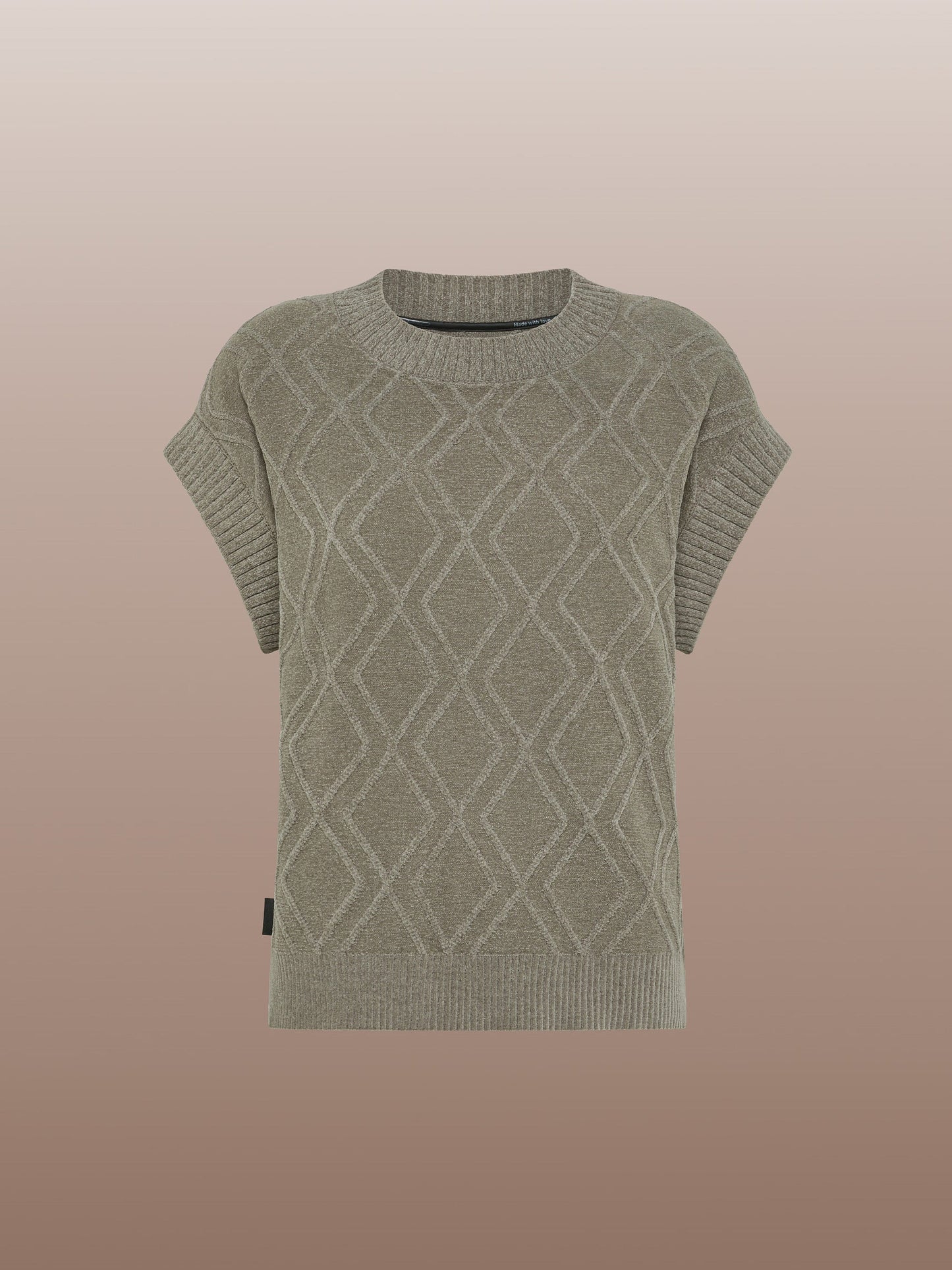 Velvet Fish Sleeveless Wom Knit