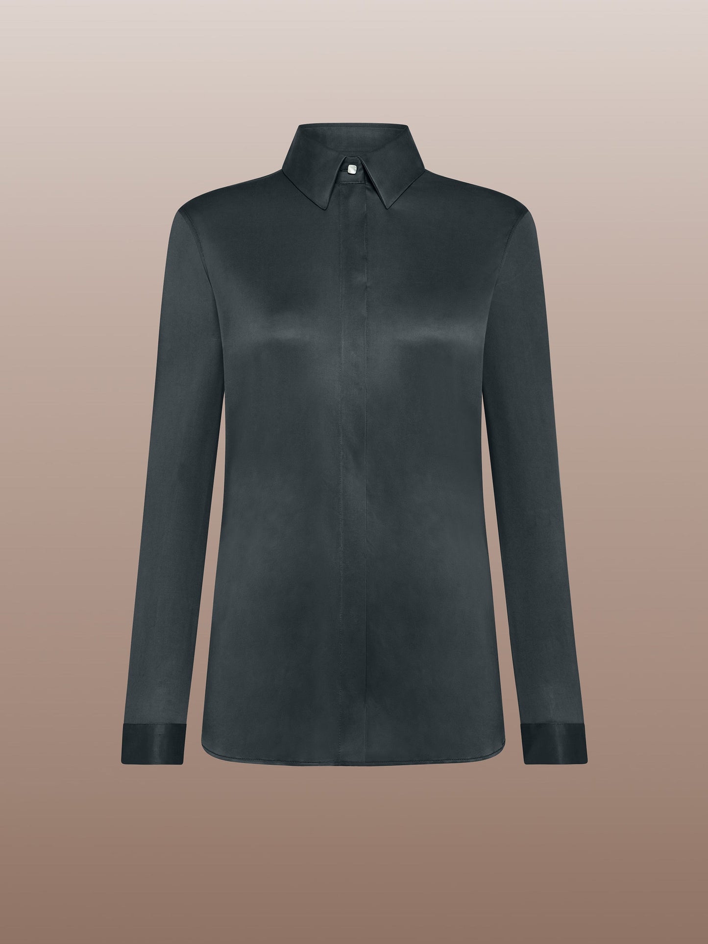 Cupro Plain Wom Shirt