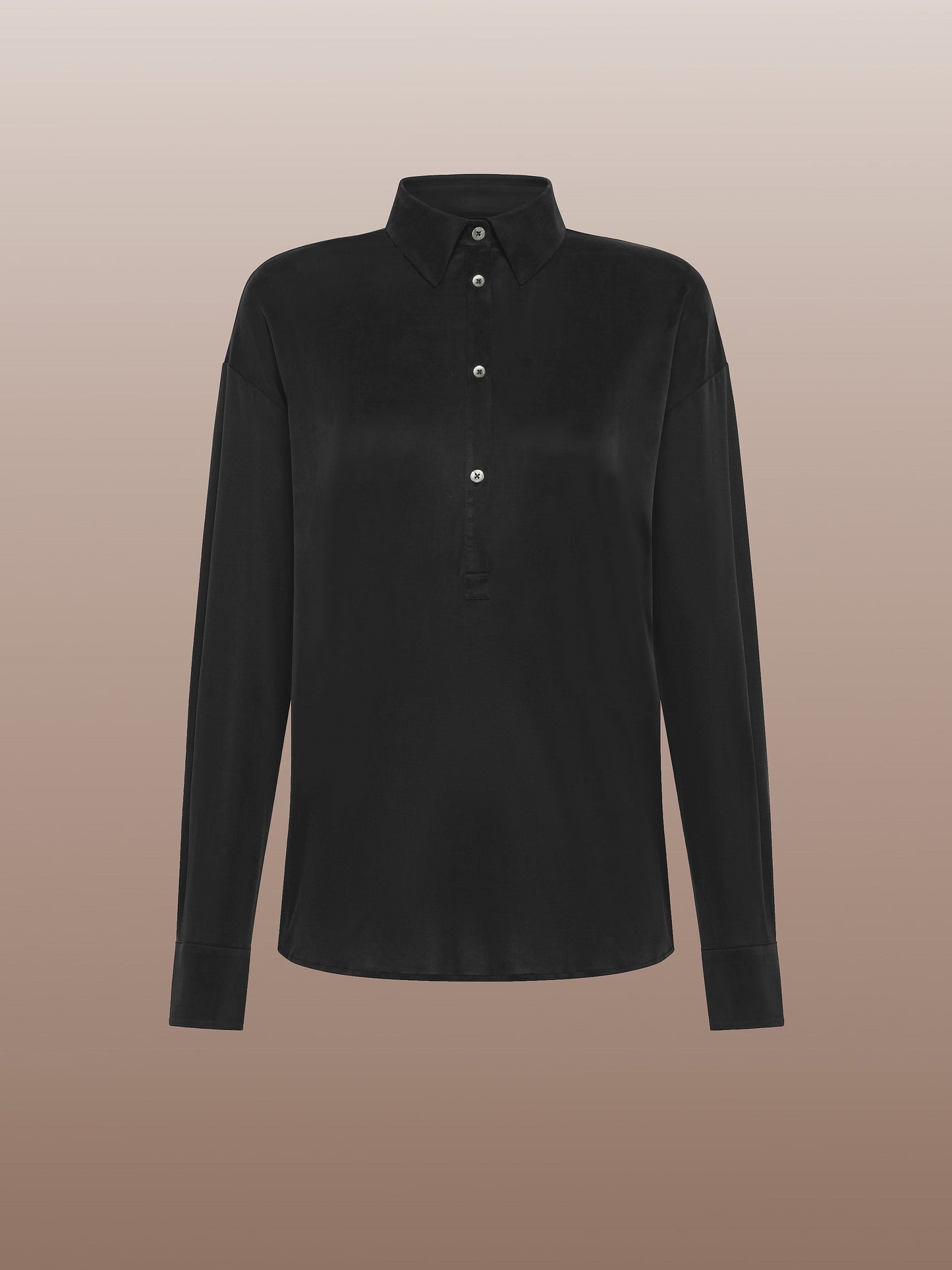 Cupro Polo Wom Shirt